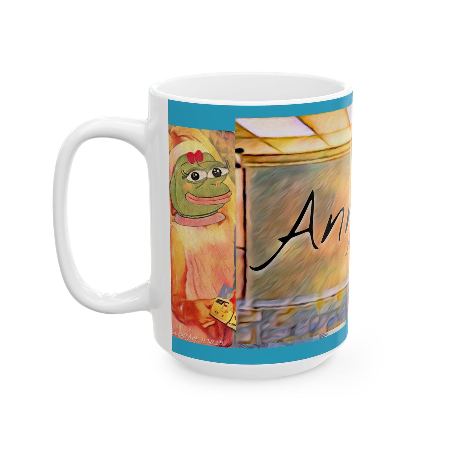 Ceramic Covfefe Mug — Colorful Pop-Art Pepe & Anime Characters Coffee Cup (11oz/15oz)