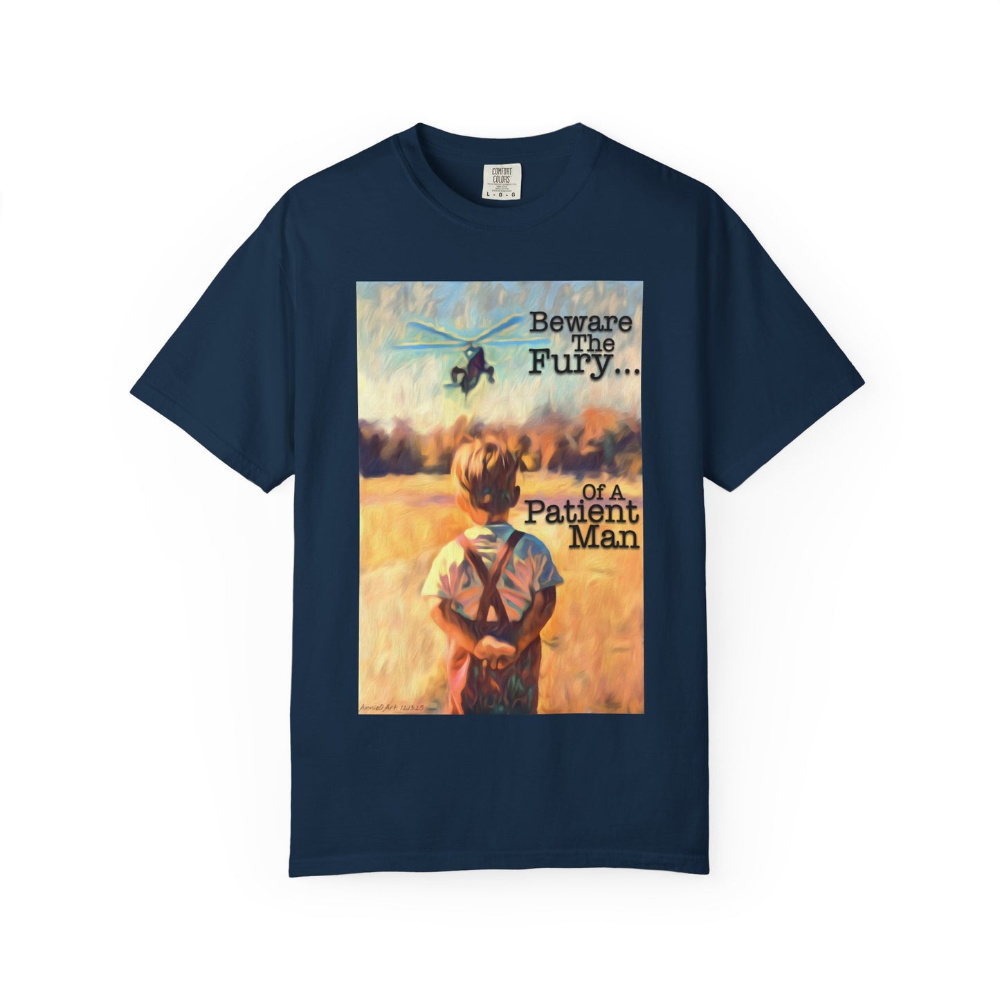 JFK Jr Beware The Fury Of A Patient Man T-Shirt — Vintage Tee