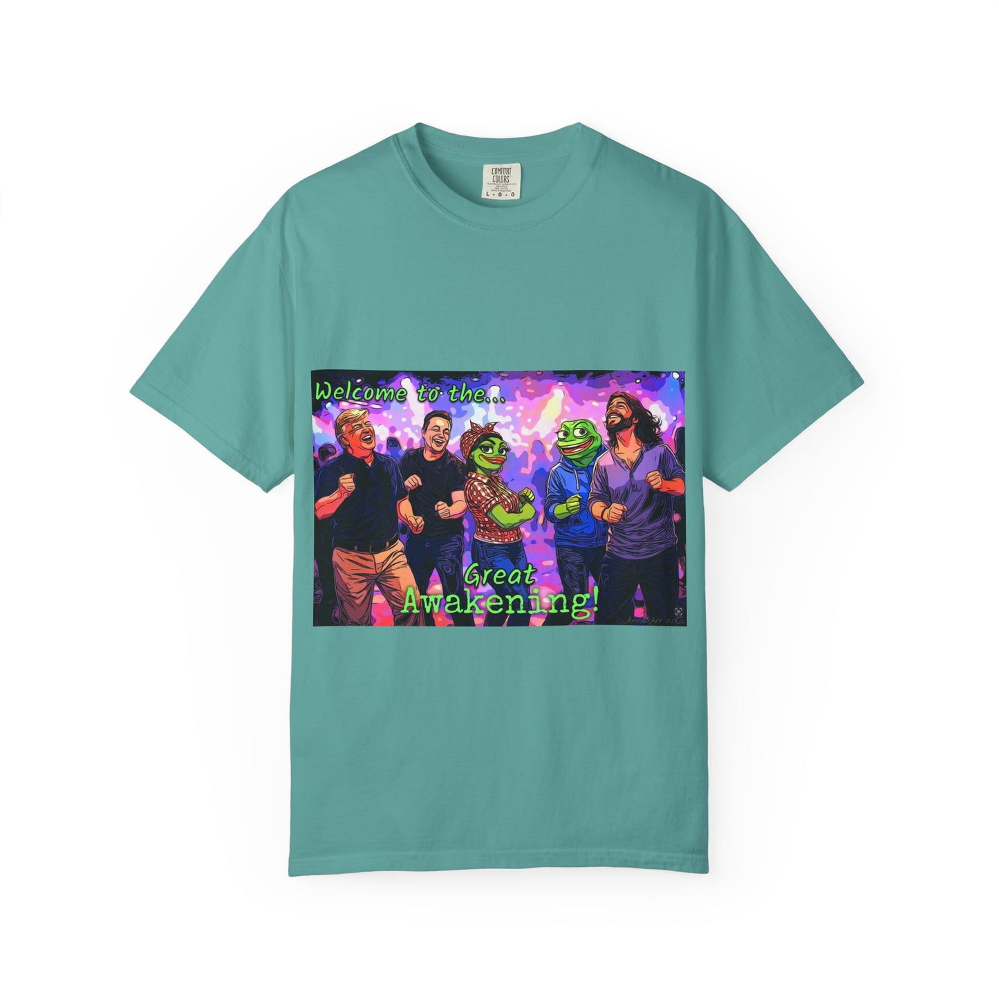 Great Awakening T-Shirt — Psychedelic Pepe & Friends Graphic Tee