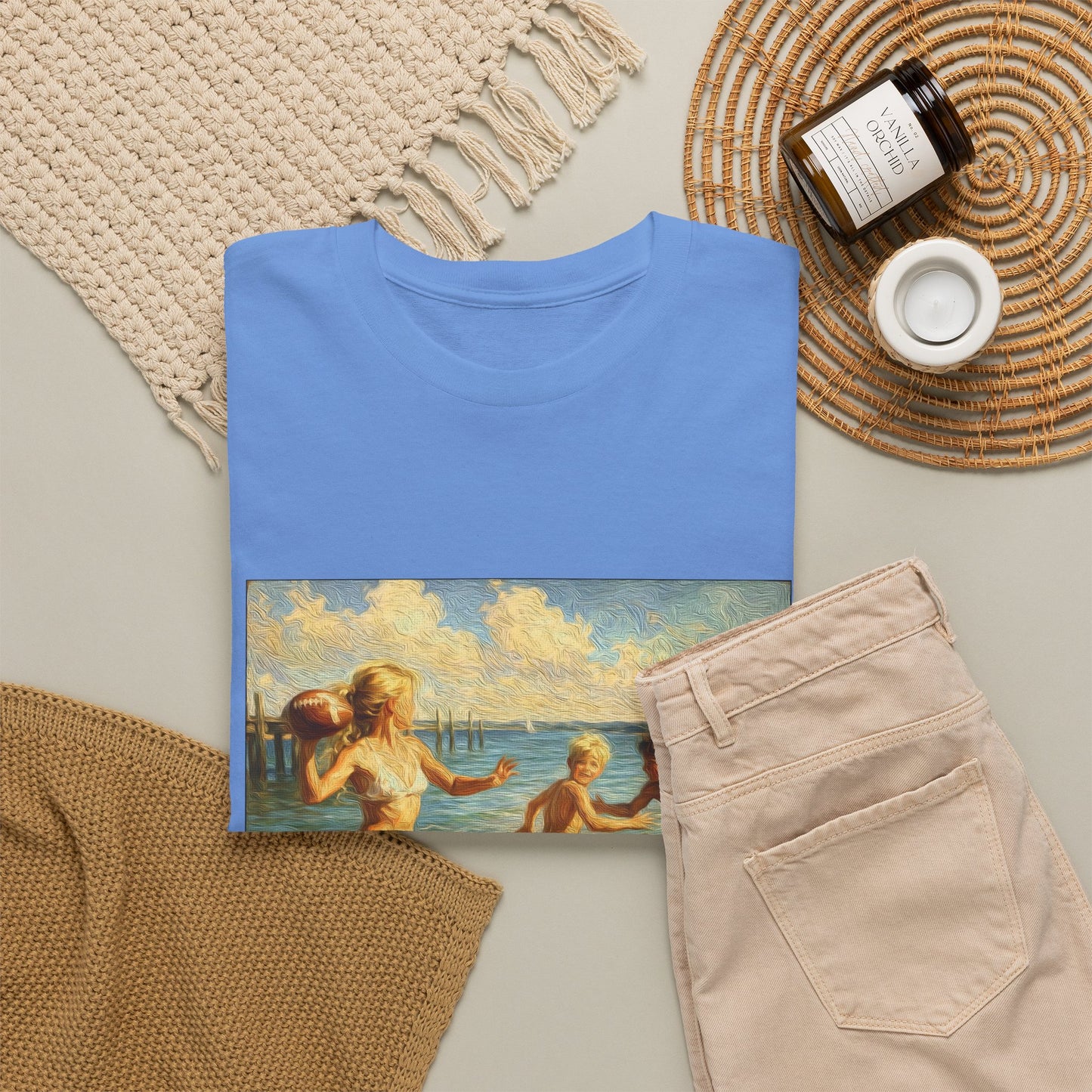 Vintage Beach T‑Shirt — 'Honeysuckle Lodge: 50+ Years of Endless Summer' Retro Seaside Tee