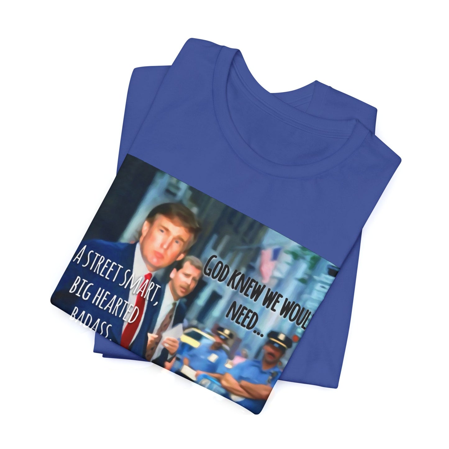 New Yorker Tribute T-Shirt — "So God Gave Us a New Yorker" Graphic Tee