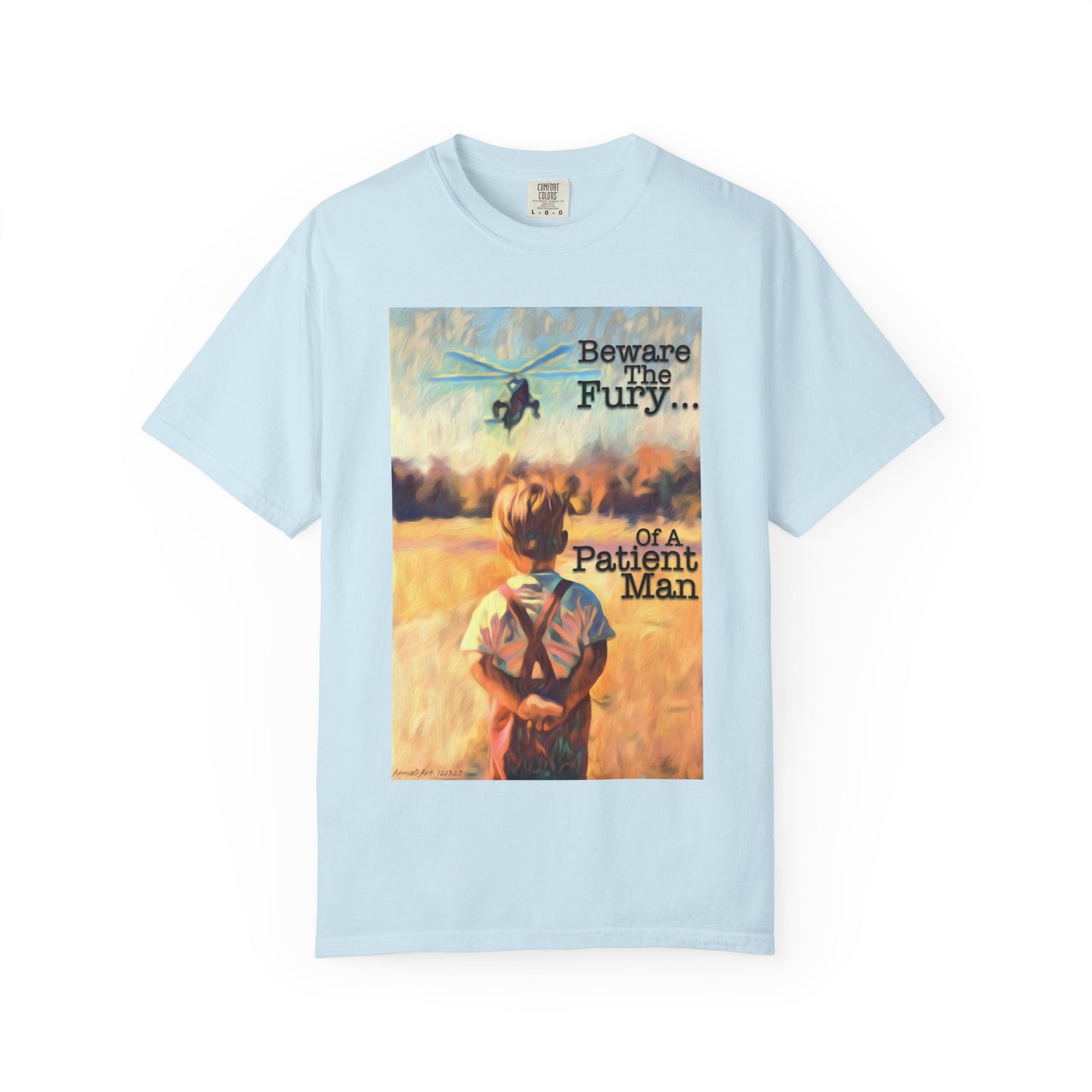JFK Jr Beware The Fury Of A Patient Man T-Shirt — Vintage Tee