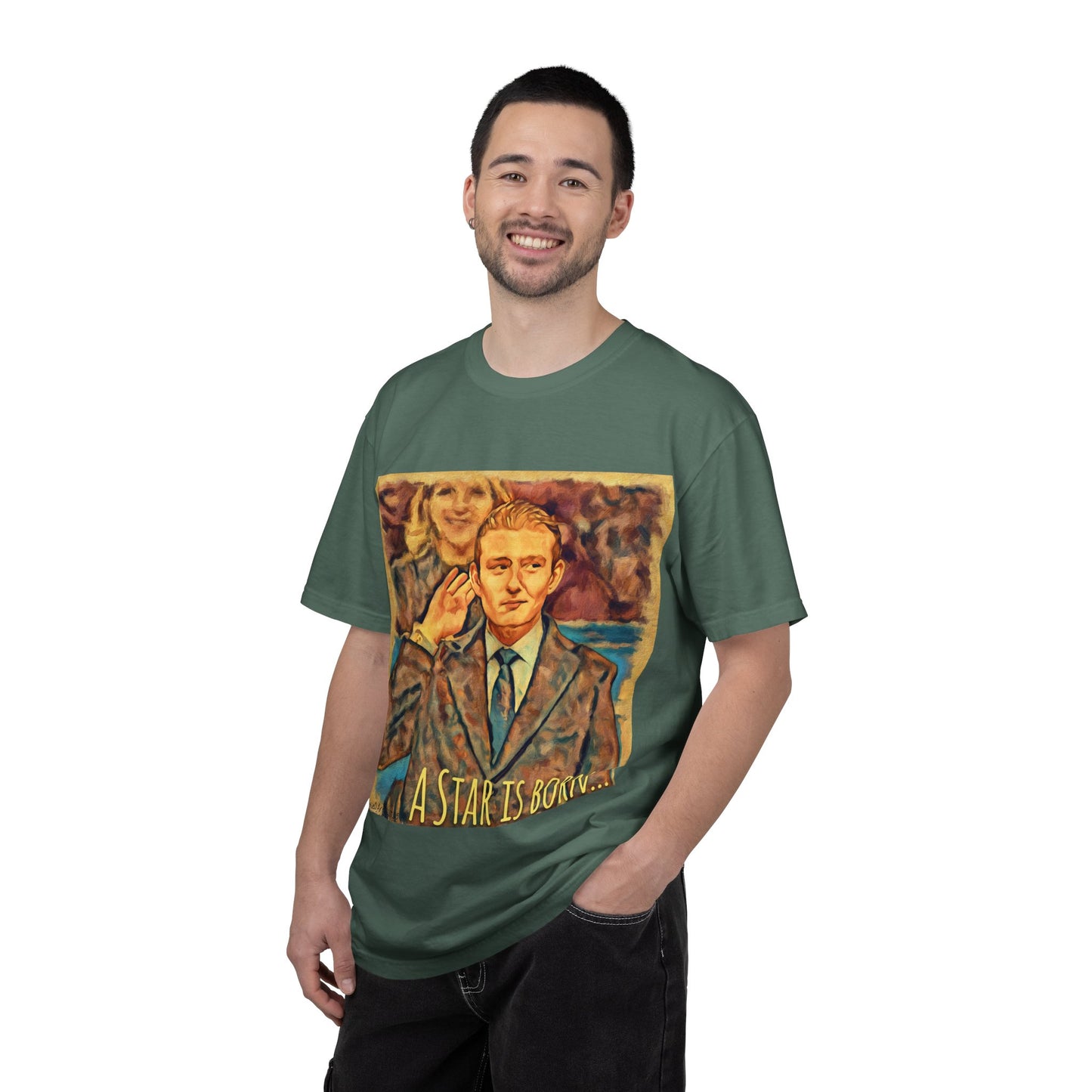 Barron’s “A Star Is Born” T-Shirt — Vintage Portrait Graphic Tee
