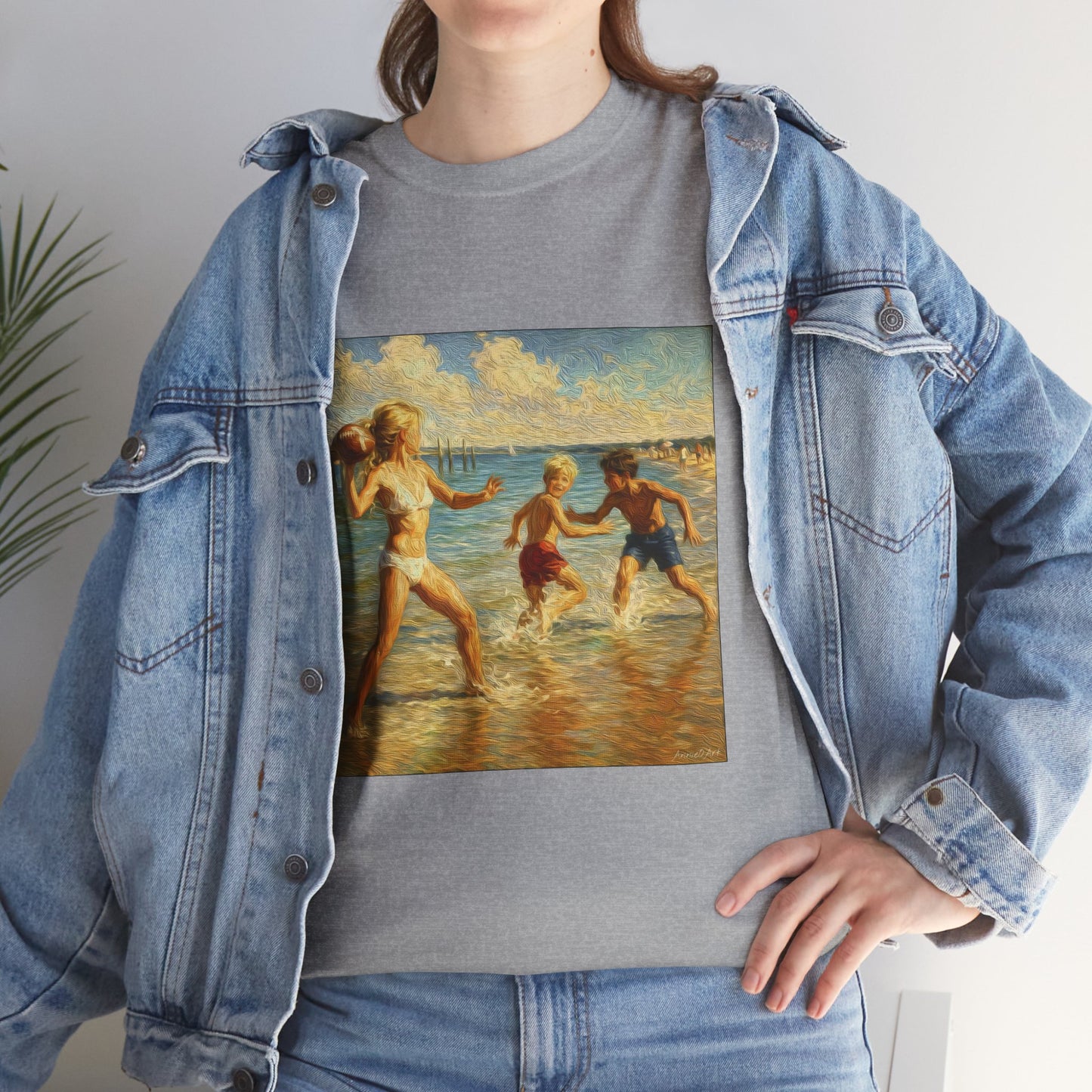 Vintage Beach T‑Shirt — 'Honeysuckle Lodge: 50+ Years of Endless Summer' Retro Seaside Tee