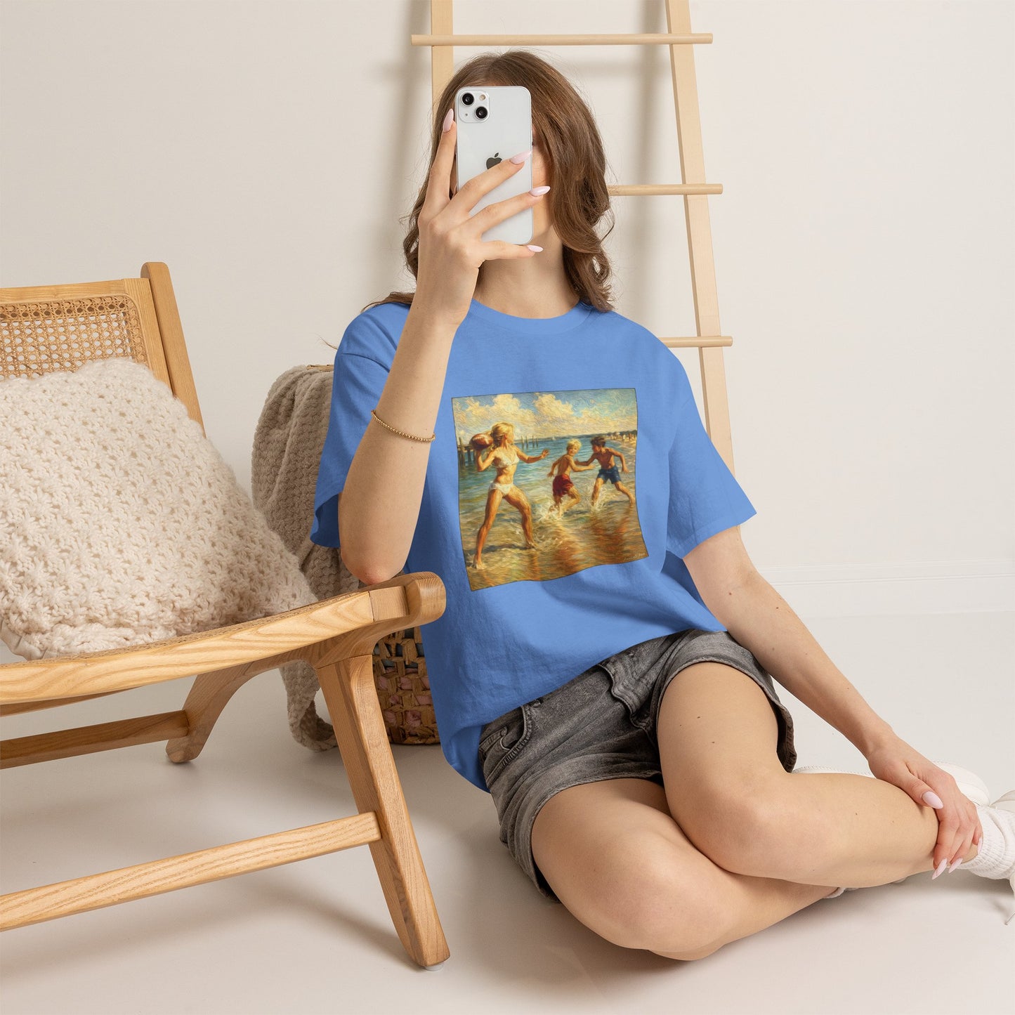 Vintage Beach T‑Shirt — 'Honeysuckle Lodge: 50+ Years of Endless Summer' Retro Seaside Tee