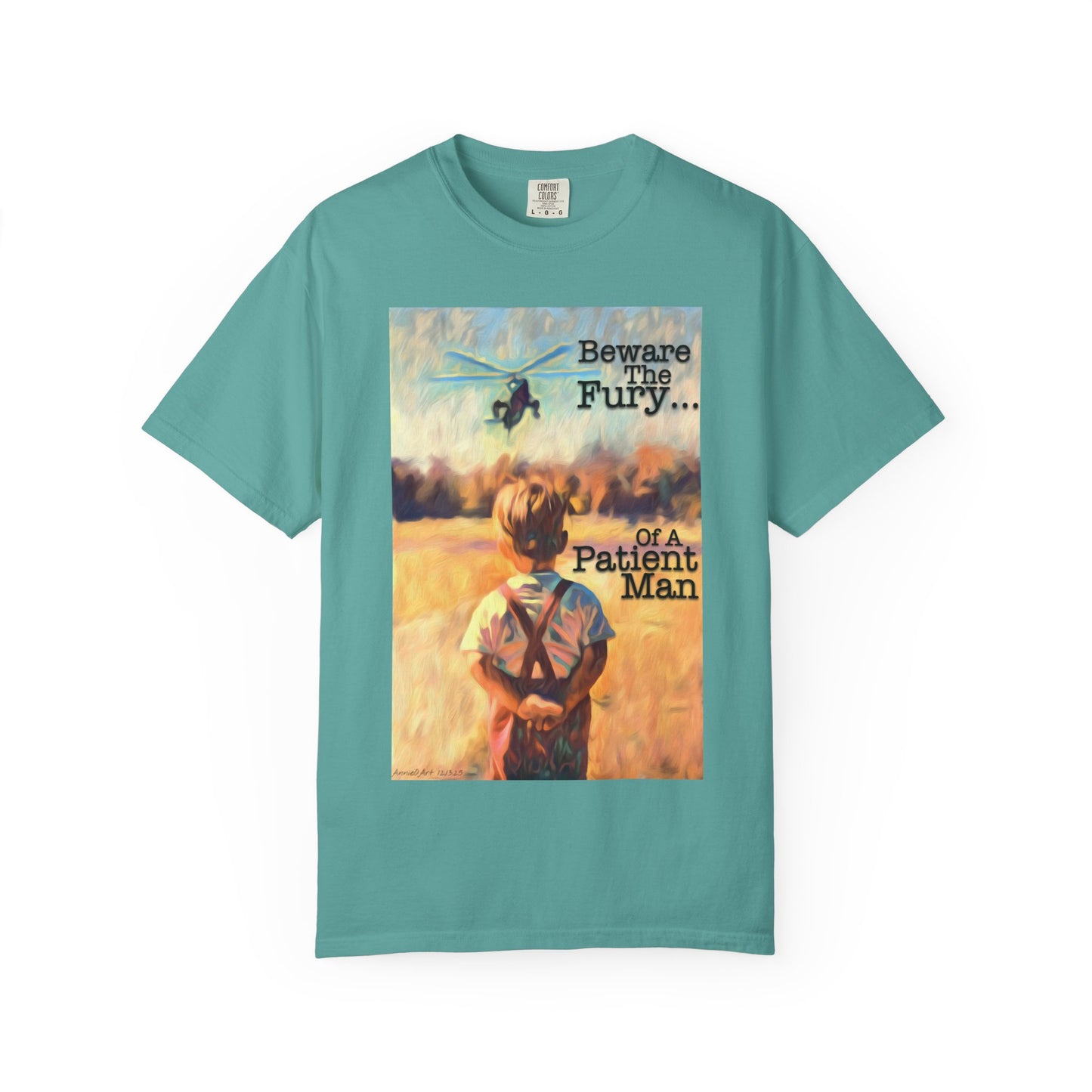 JFK Jr Beware The Fury Of A Patient Man T-Shirt — Vintage Tee