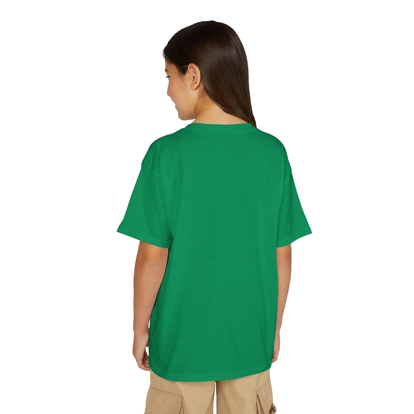 Youth T-Shirt — "Christmas in July" Beach Santa Kids Tee (HSL 2026)