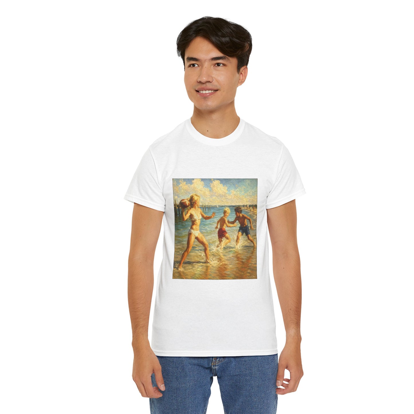 Vintage Beach T‑Shirt — 'Honeysuckle Lodge: 50+ Years of Endless Summer' Retro Seaside Tee