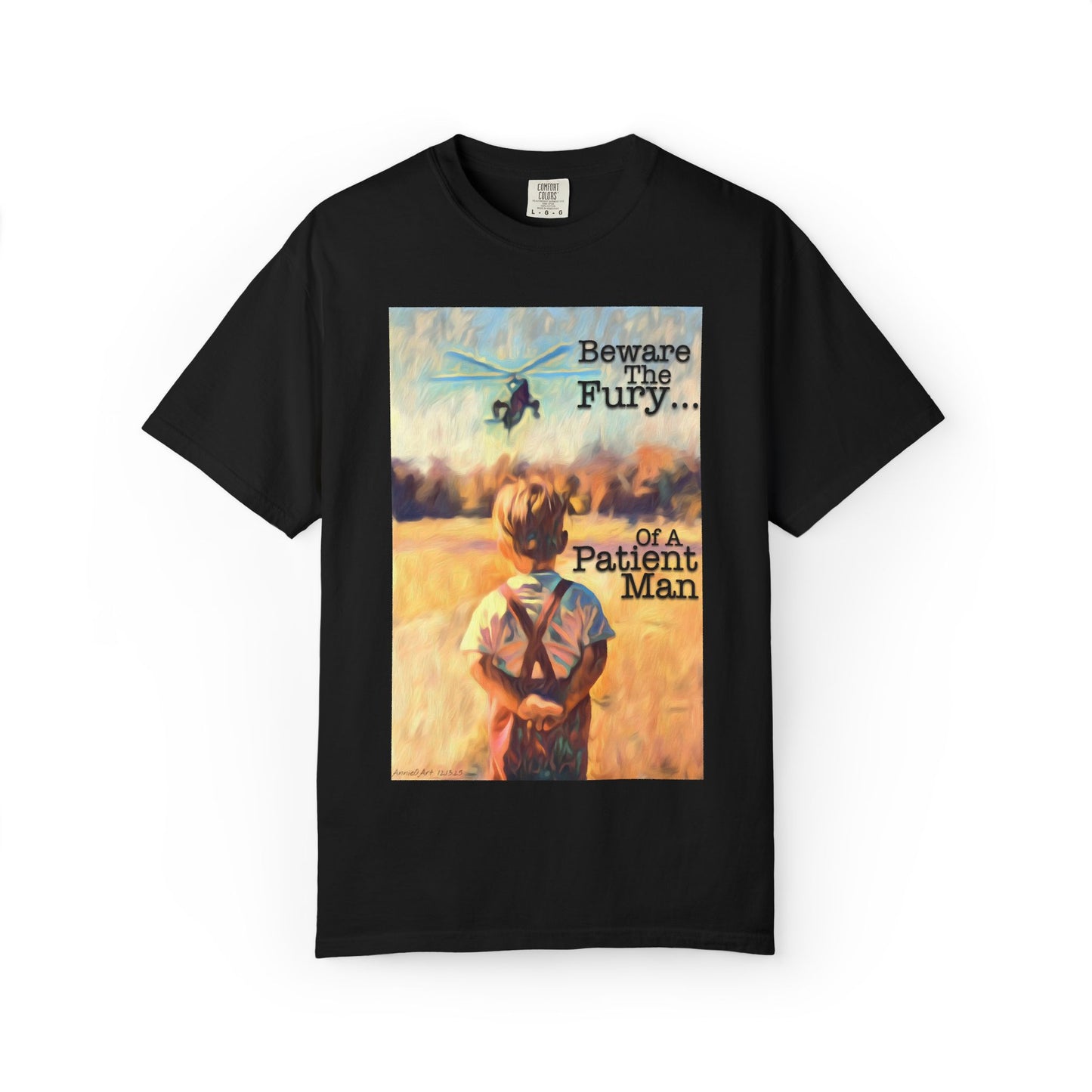 JFK Jr Beware The Fury Of A Patient Man T-Shirt — Vintage Tee