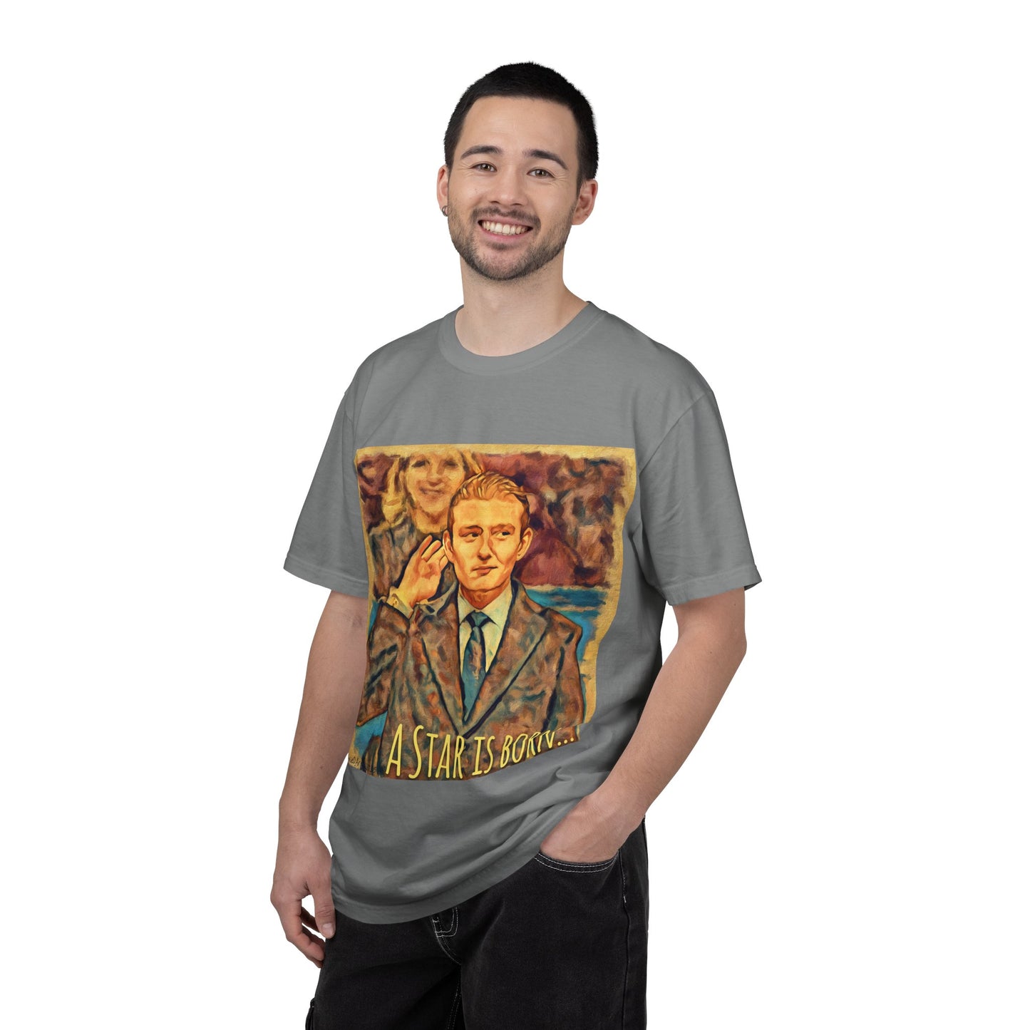 Barron’s “A Star Is Born” T-Shirt — Vintage Portrait Graphic Tee
