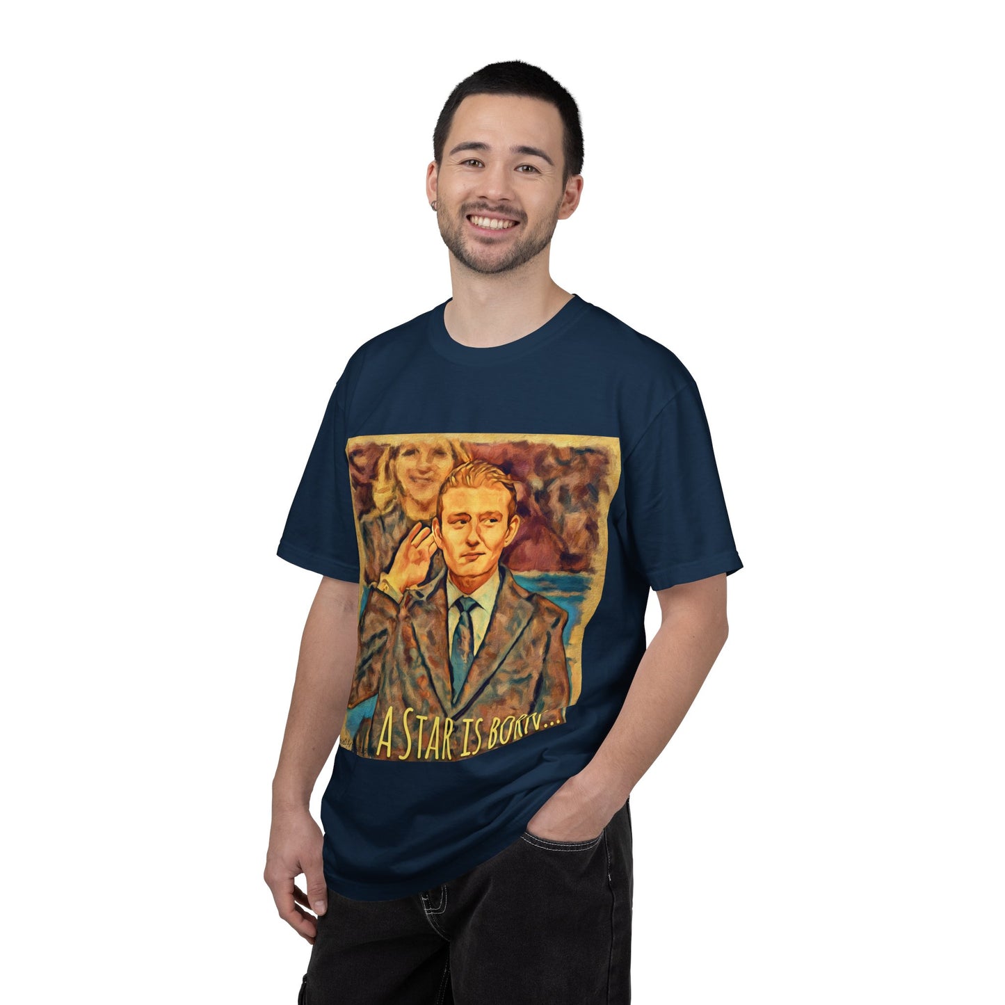 Barron’s “A Star Is Born” T-Shirt — Vintage Portrait Graphic Tee