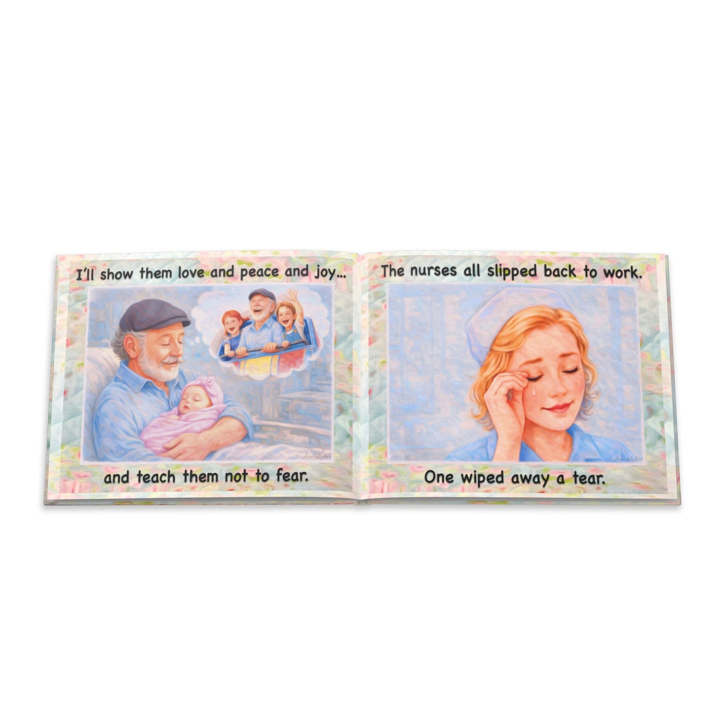 Hardcover Book — "Grandpa Henry & The Day The Babies Were Born" Keepsake