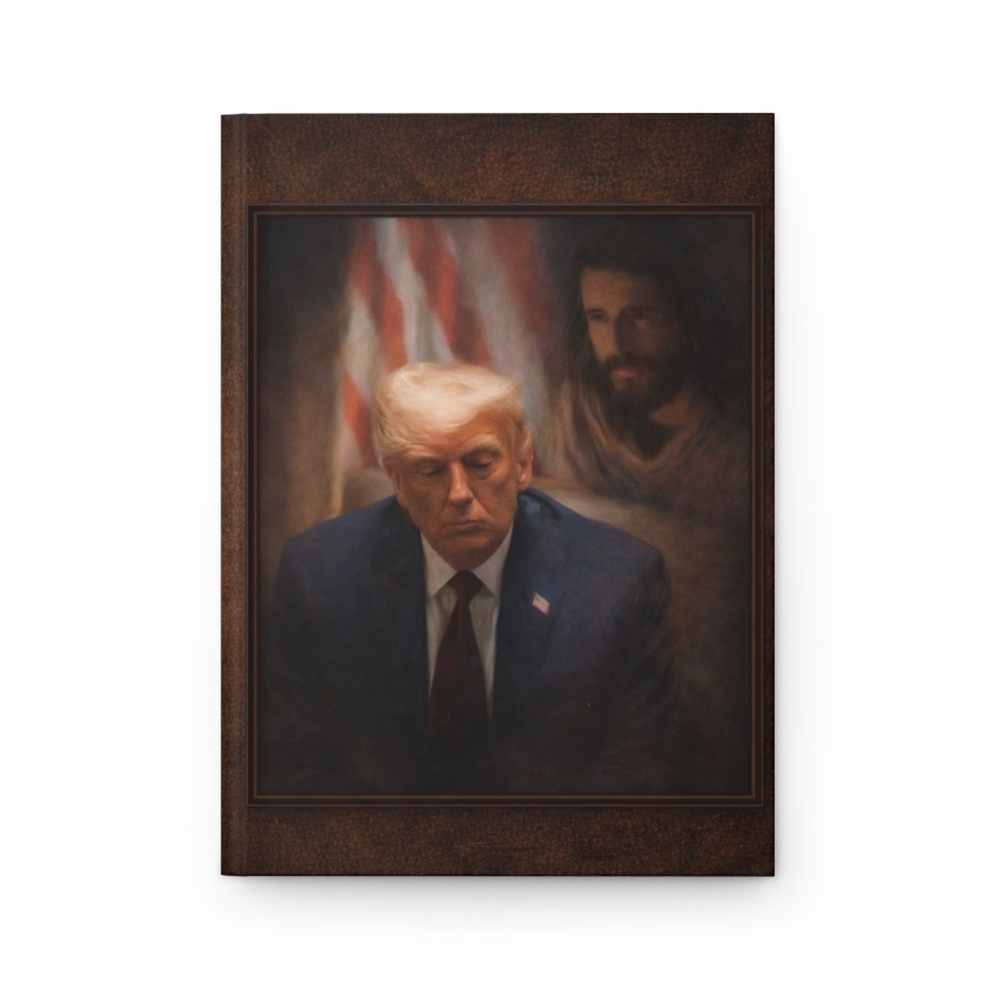 Patriotic Prayer Portrait Journal — Hardcover Matte