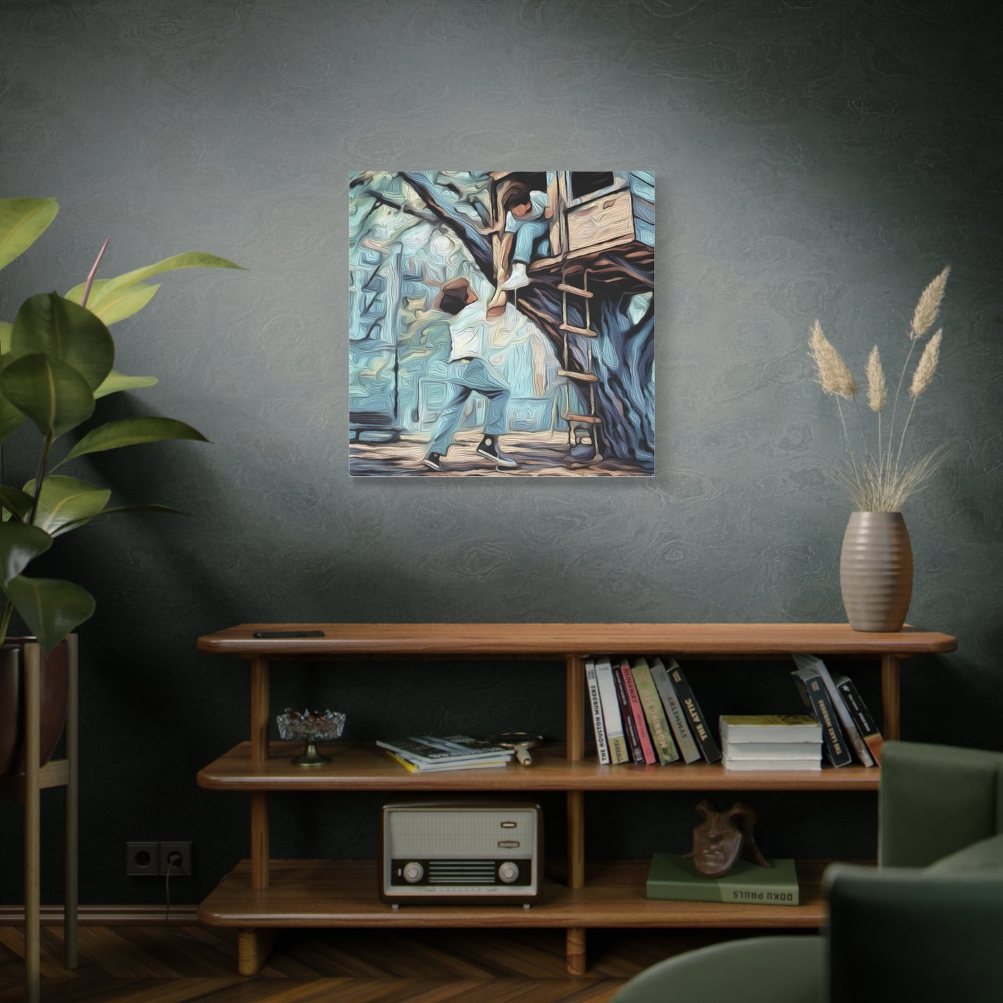 Treehouse ‘Hand Up’  Moment Canvas Wall Art