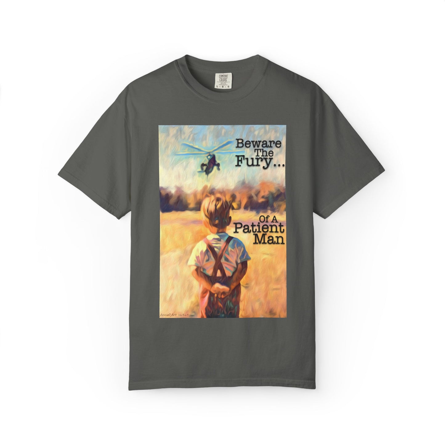 JFK Jr Beware The Fury Of A Patient Man T-Shirt — Vintage Tee