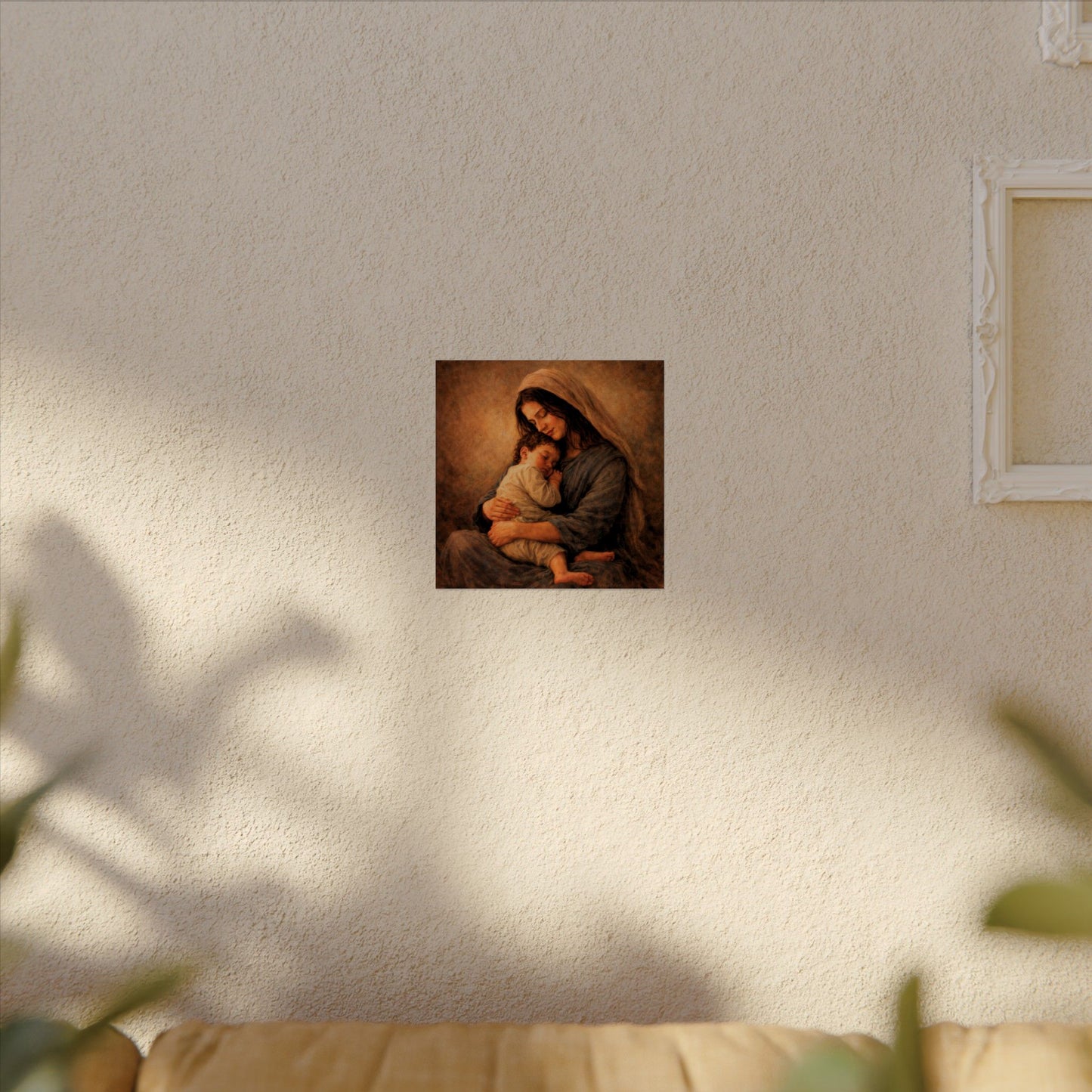 Madonna with Baby Jesus—Matte Posters
