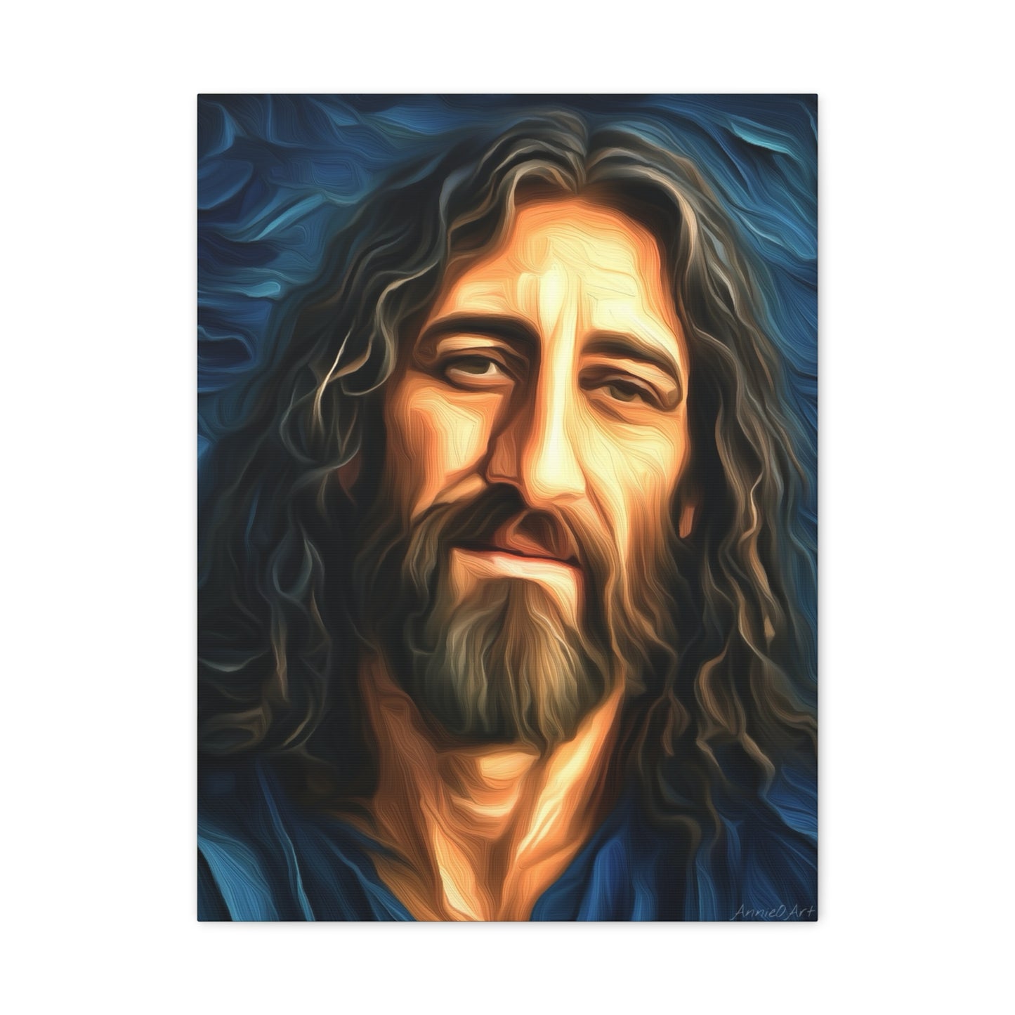 ‘He Is With You’ Jesus Portrait Canvas