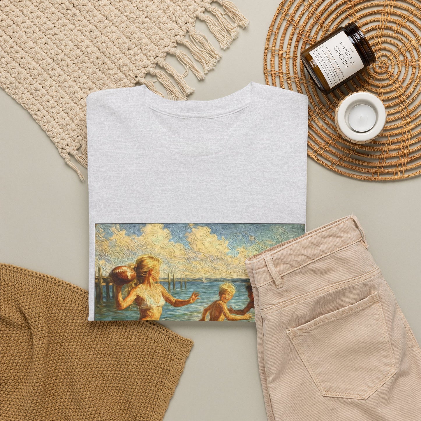 Vintage Beach T‑Shirt — 'Honeysuckle Lodge: 50+ Years of Endless Summer' Retro Seaside Tee