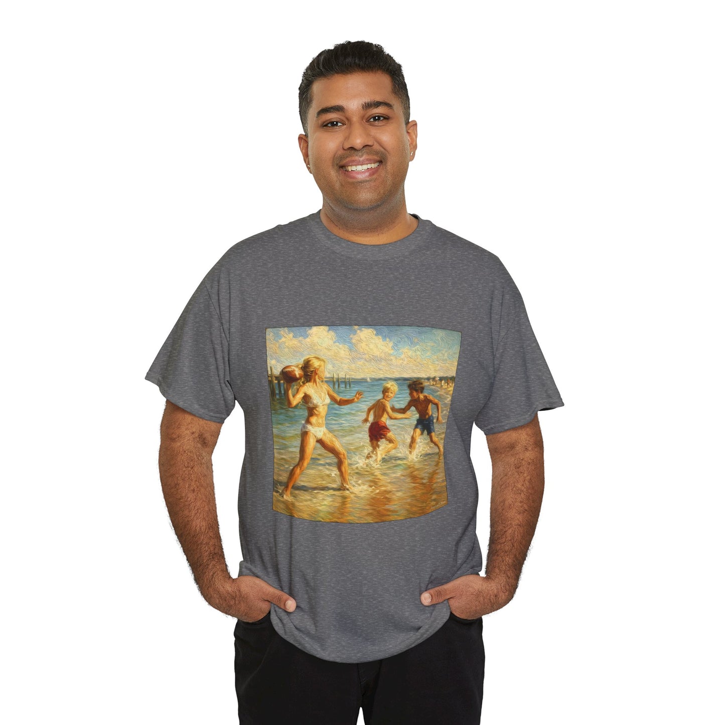 Vintage Beach T‑Shirt — 'Honeysuckle Lodge: 50+ Years of Endless Summer' Retro Seaside Tee