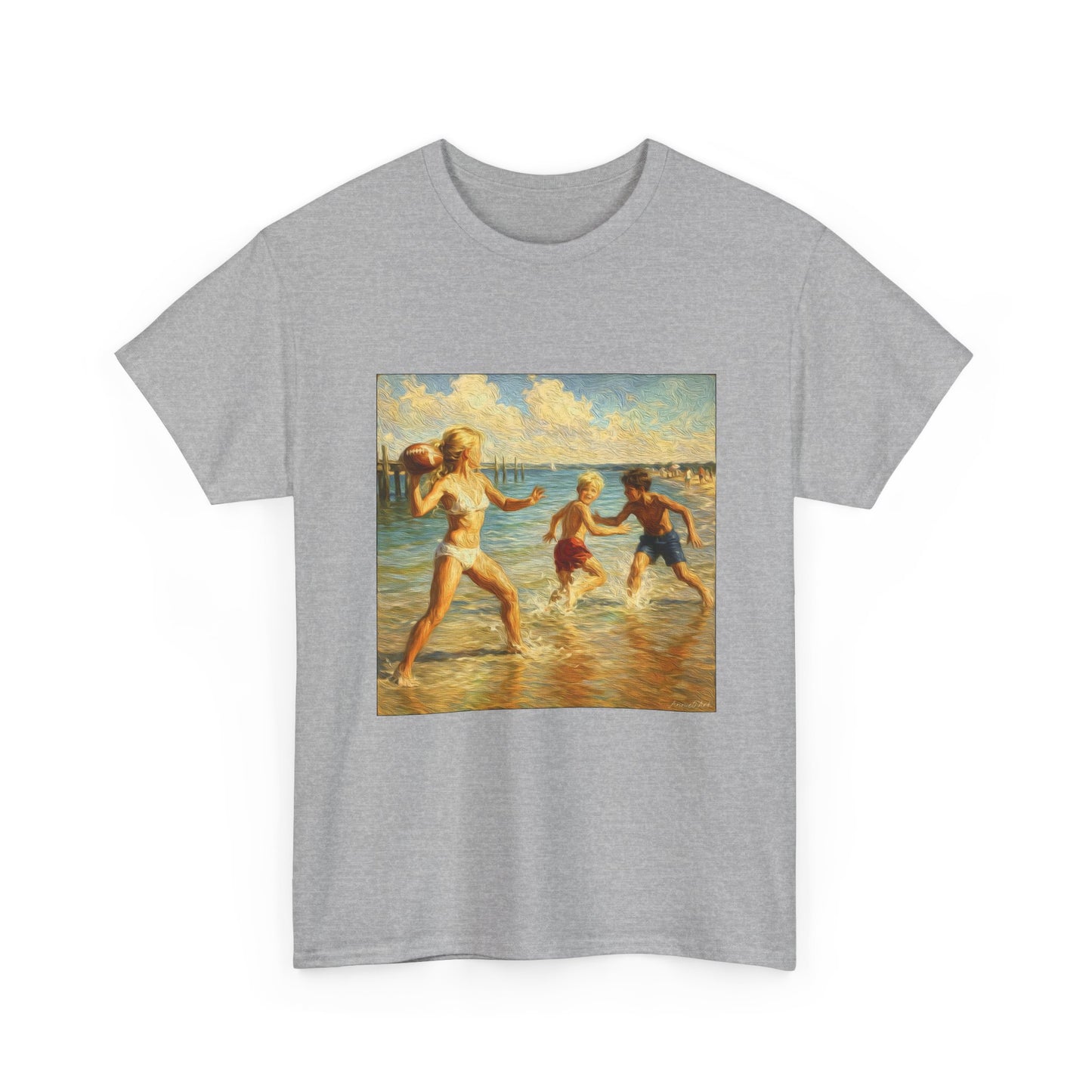 Vintage Beach T‑Shirt — 'Honeysuckle Lodge: 50+ Years of Endless Summer' Retro Seaside Tee