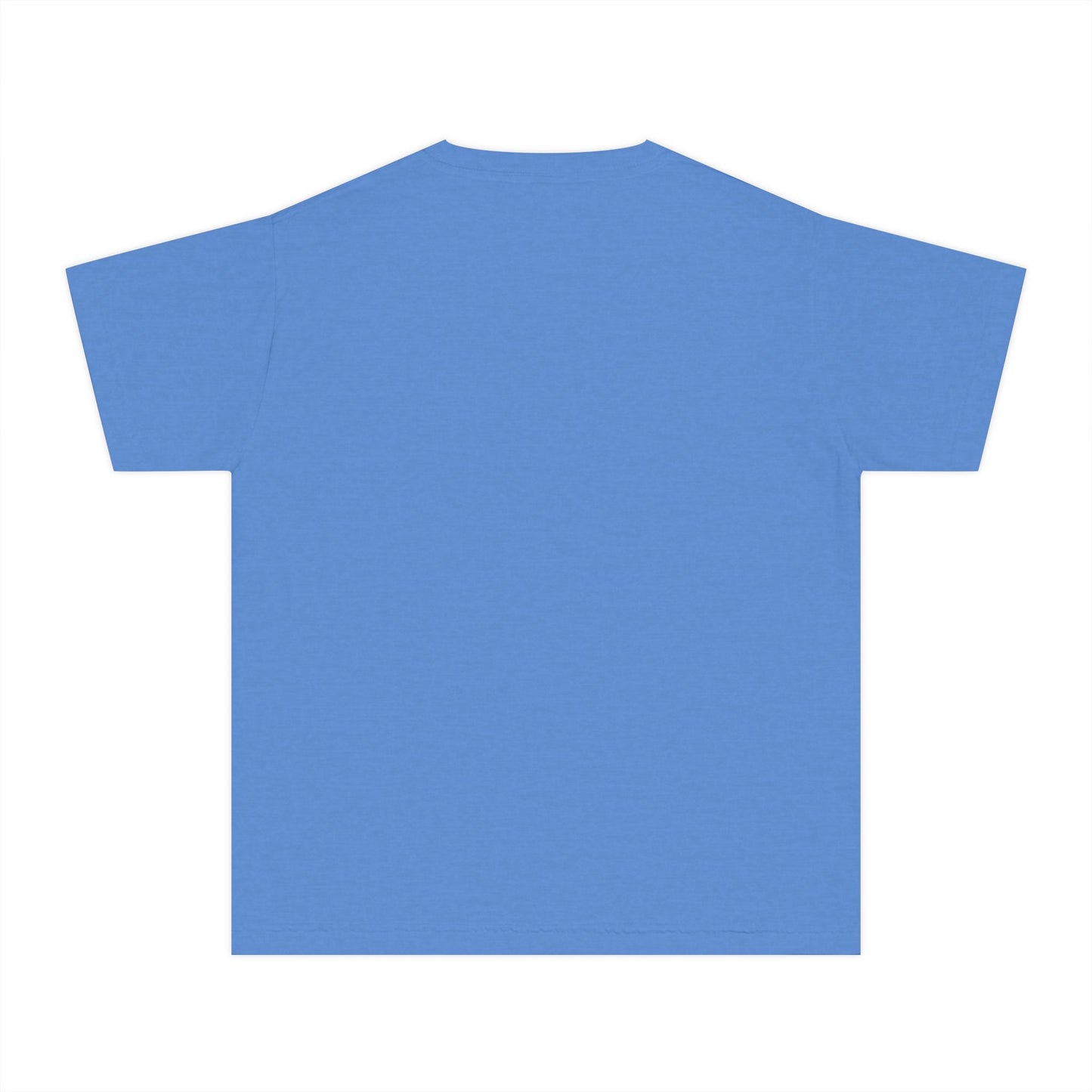 Dry-Blend Youth Tee — "Christmas in July" Beach Design 2026