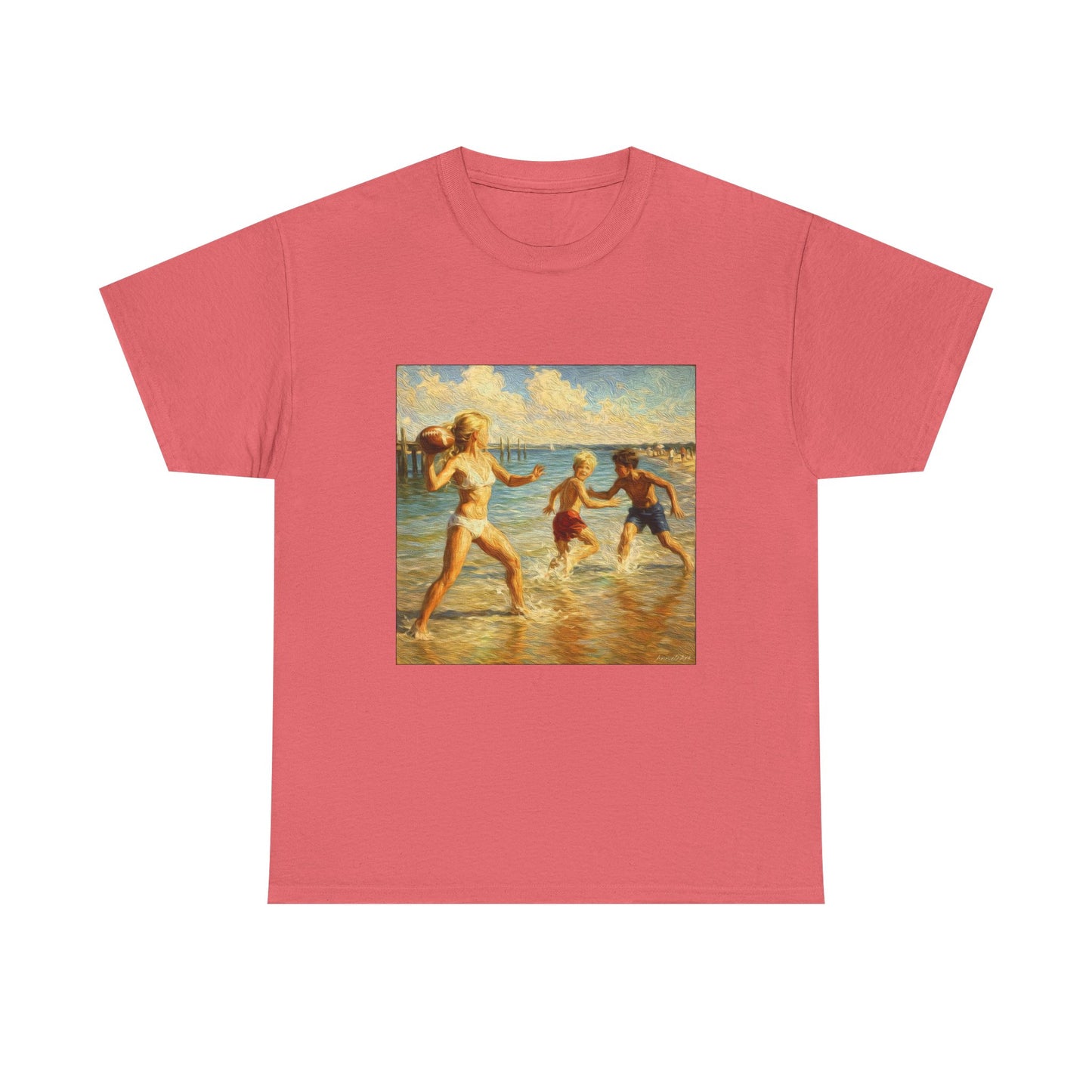 Vintage Beach T‑Shirt — 'Honeysuckle Lodge: 50+ Years of Endless Summer' Retro Seaside Tee