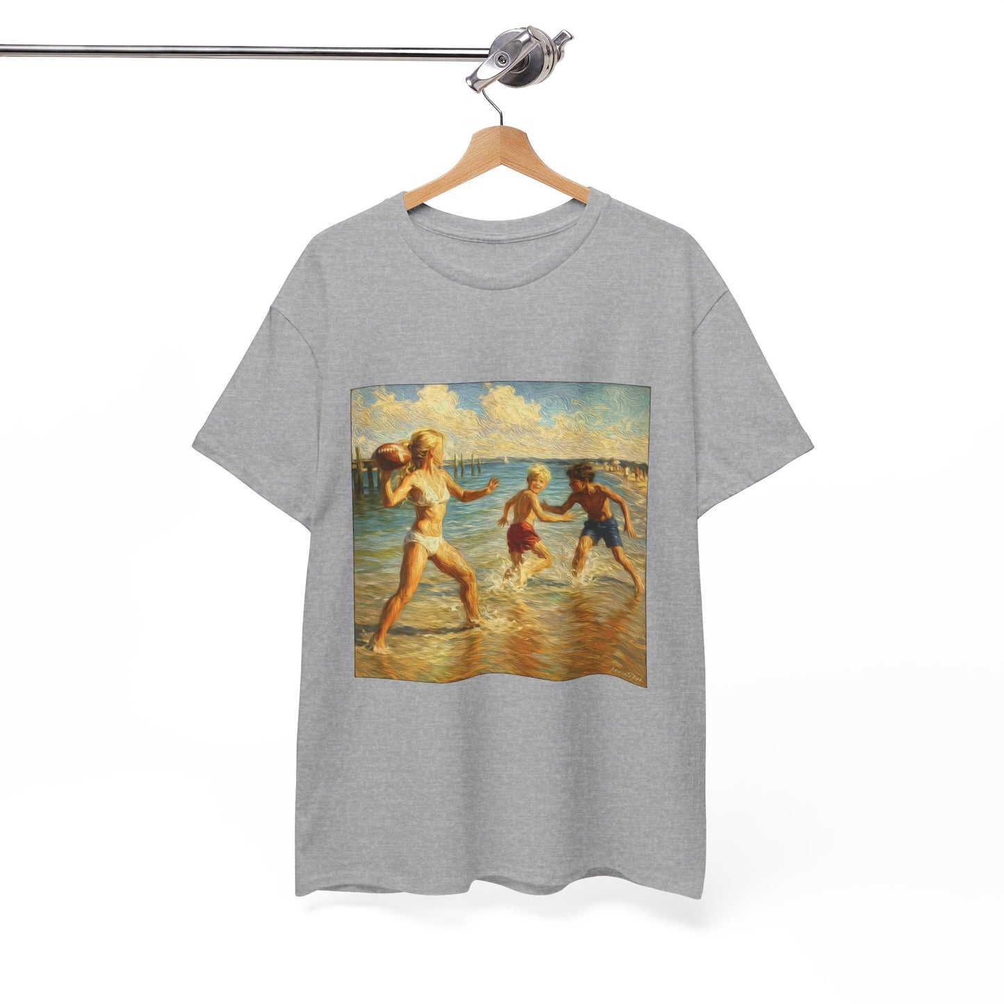 Vintage Beach T‑Shirt — 'Honeysuckle Lodge: 50+ Years of Endless Summer' Retro Seaside Tee