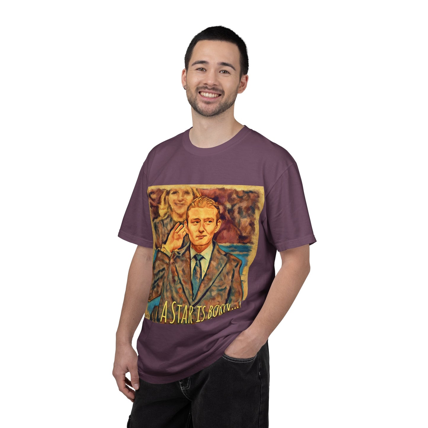 Barron’s “A Star Is Born” T-Shirt — Vintage Portrait Graphic Tee