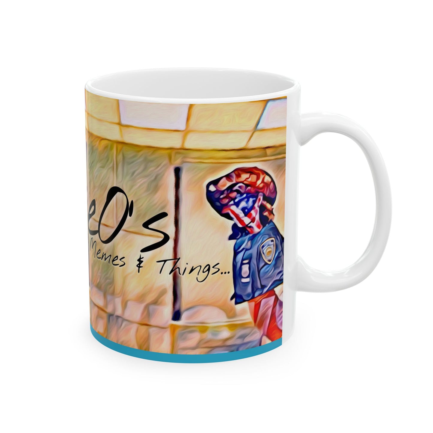 Ceramic Covfefe Mug — Colorful Pop-Art Pepe & Anime Characters Coffee Cup (11oz/15oz)