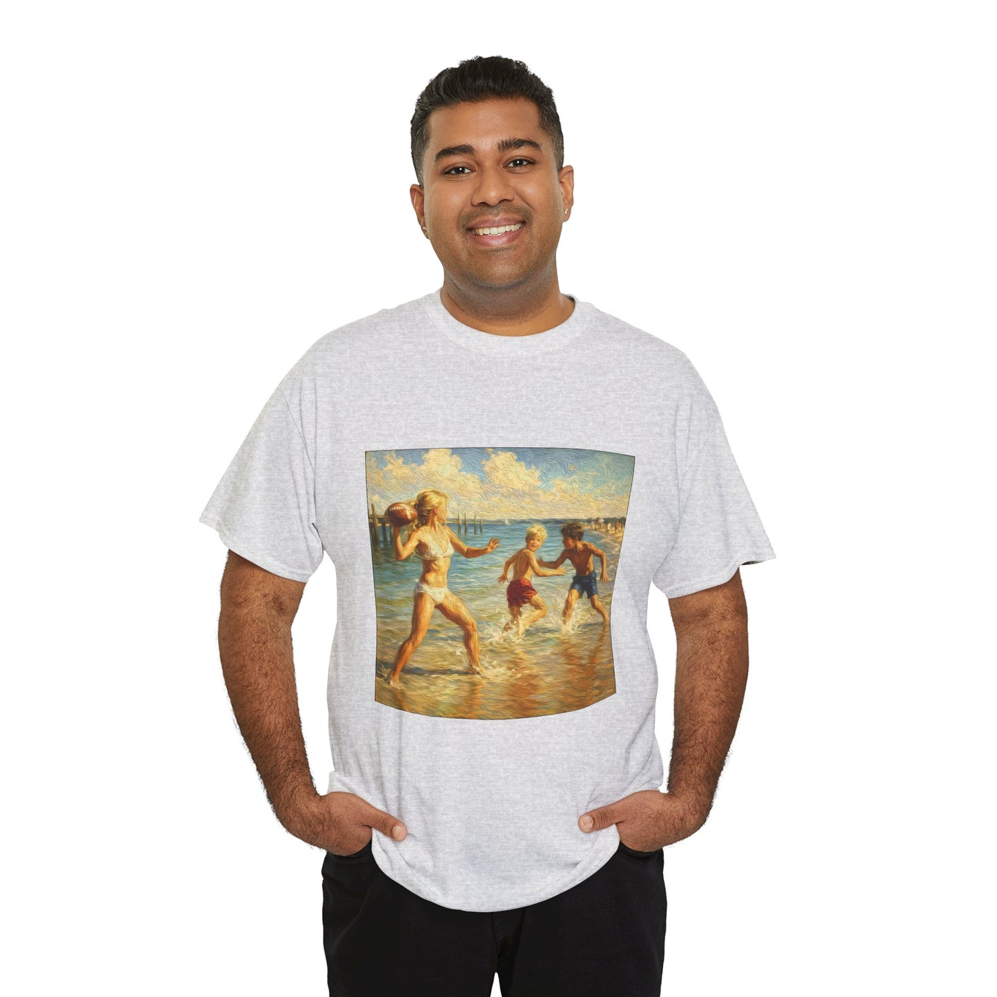 Vintage Beach T‑Shirt — 'Honeysuckle Lodge: 50+ Years of Endless Summer' Retro Seaside Tee