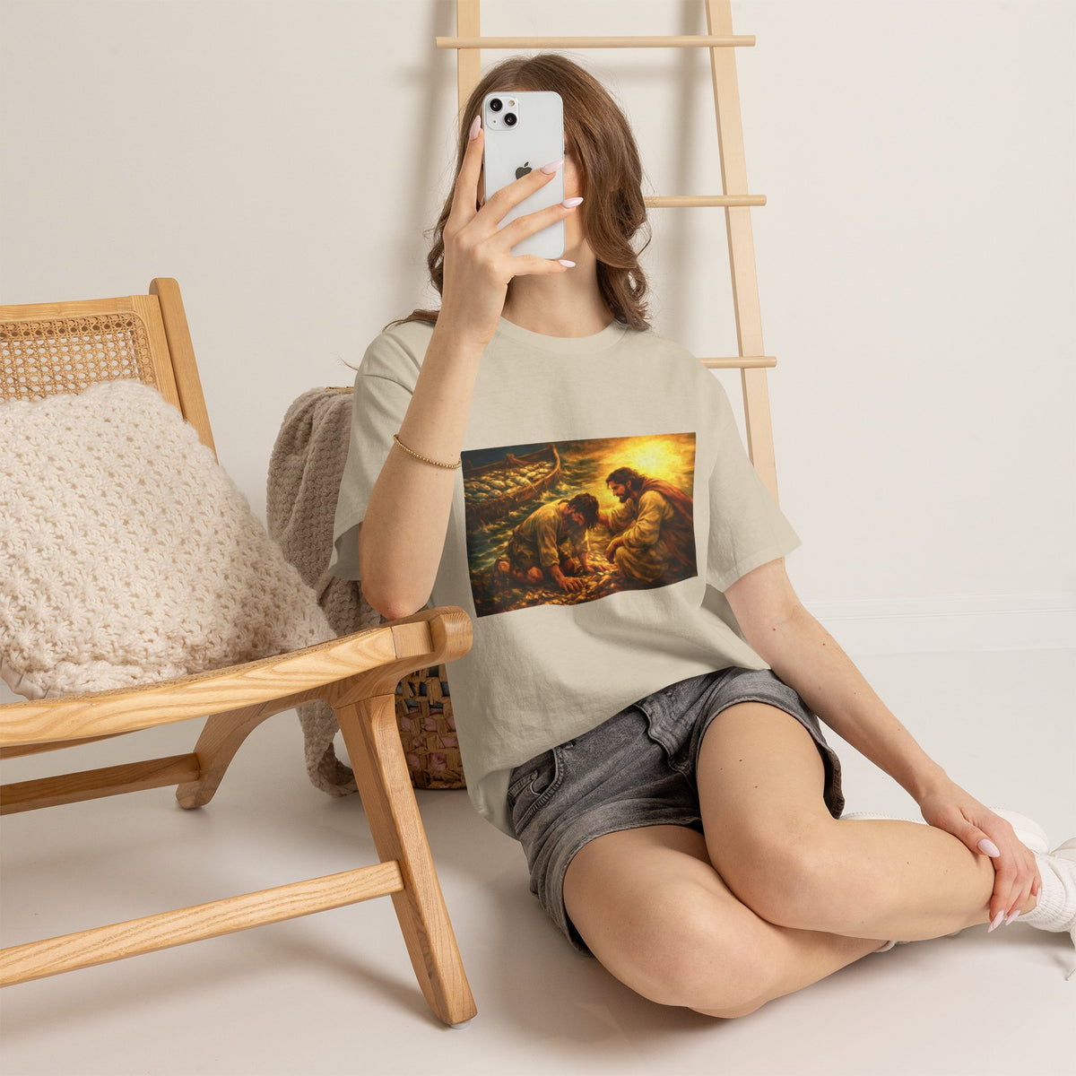 Jesus Calling Peter T-Shirt – Christian Faith Graphic Tee for Men & Women