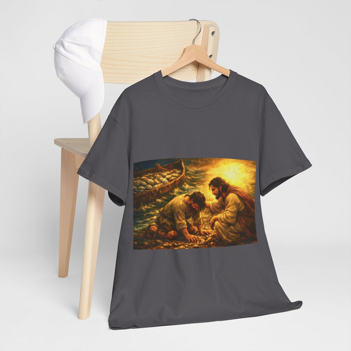 Jesus Calling Peter T-Shirt – Christian Faith Graphic Tee for Men & Women