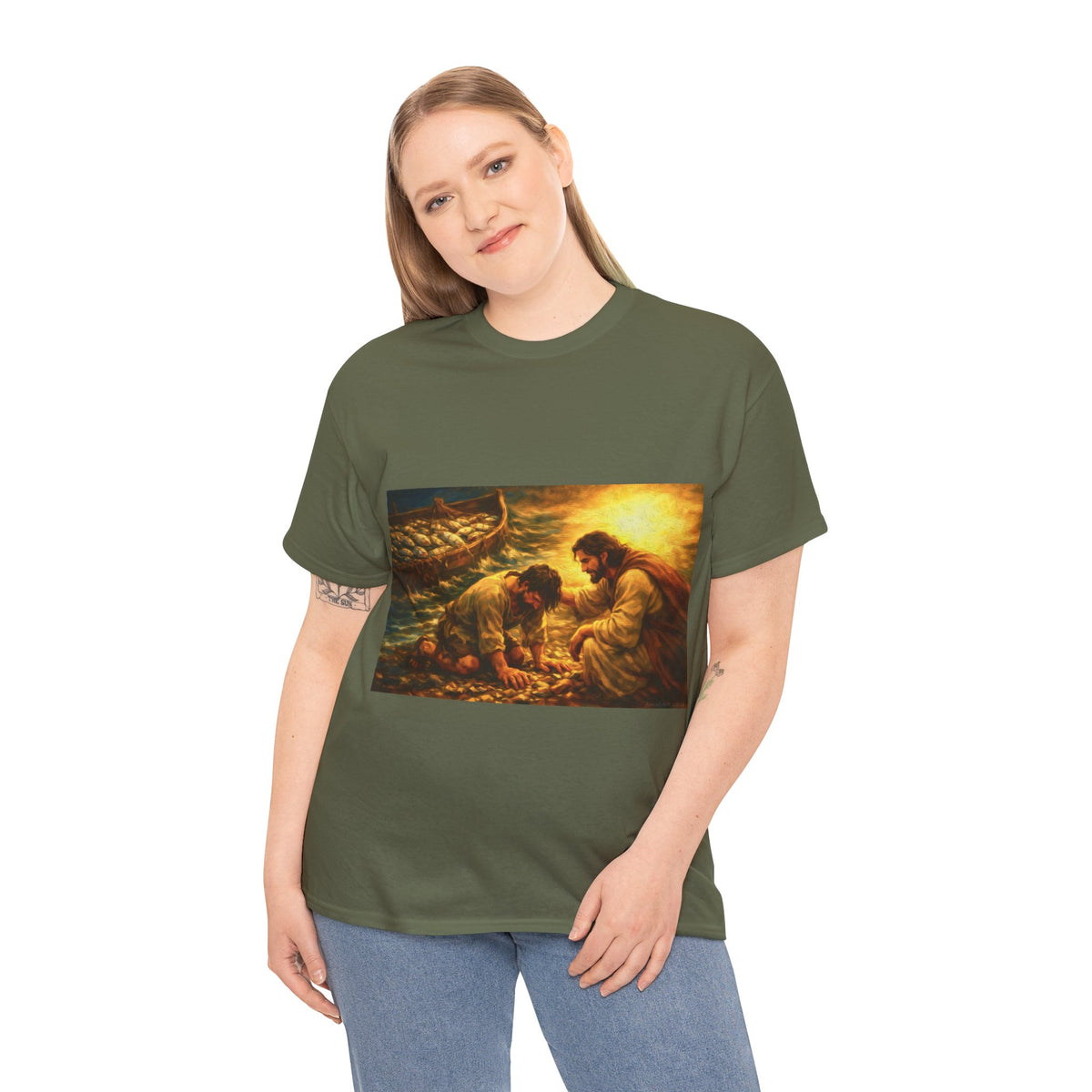 Jesus Calling Peter T-Shirt – Christian Faith Graphic Tee for Men & Women
