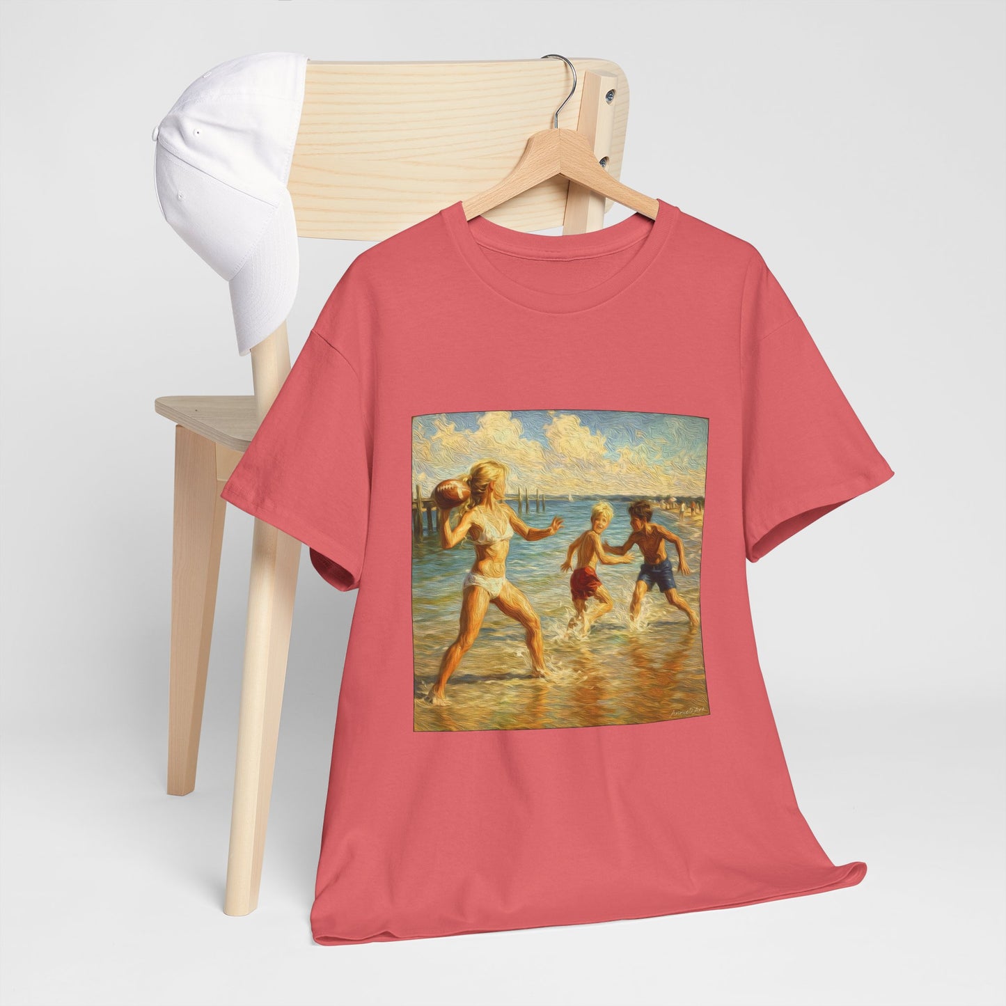 Vintage Beach T‑Shirt — 'Honeysuckle Lodge: 50+ Years of Endless Summer' Retro Seaside Tee