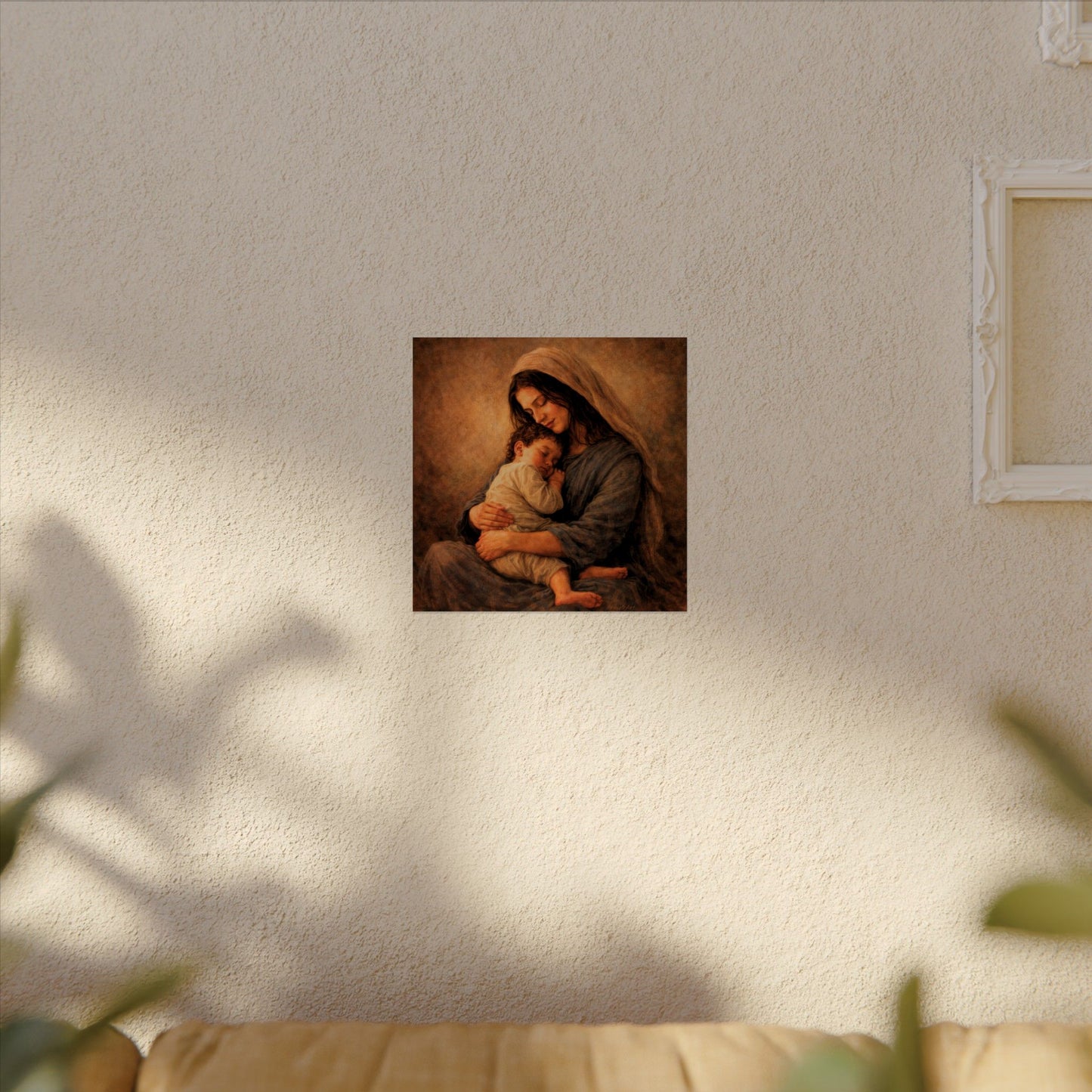 Madonna with Baby Jesus—Matte Posters