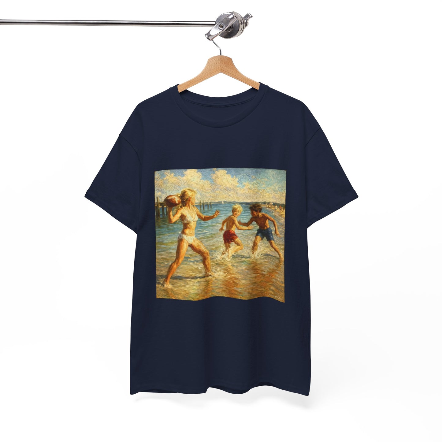 Vintage Beach T‑Shirt — 'Honeysuckle Lodge: 50+ Years of Endless Summer' Retro Seaside Tee