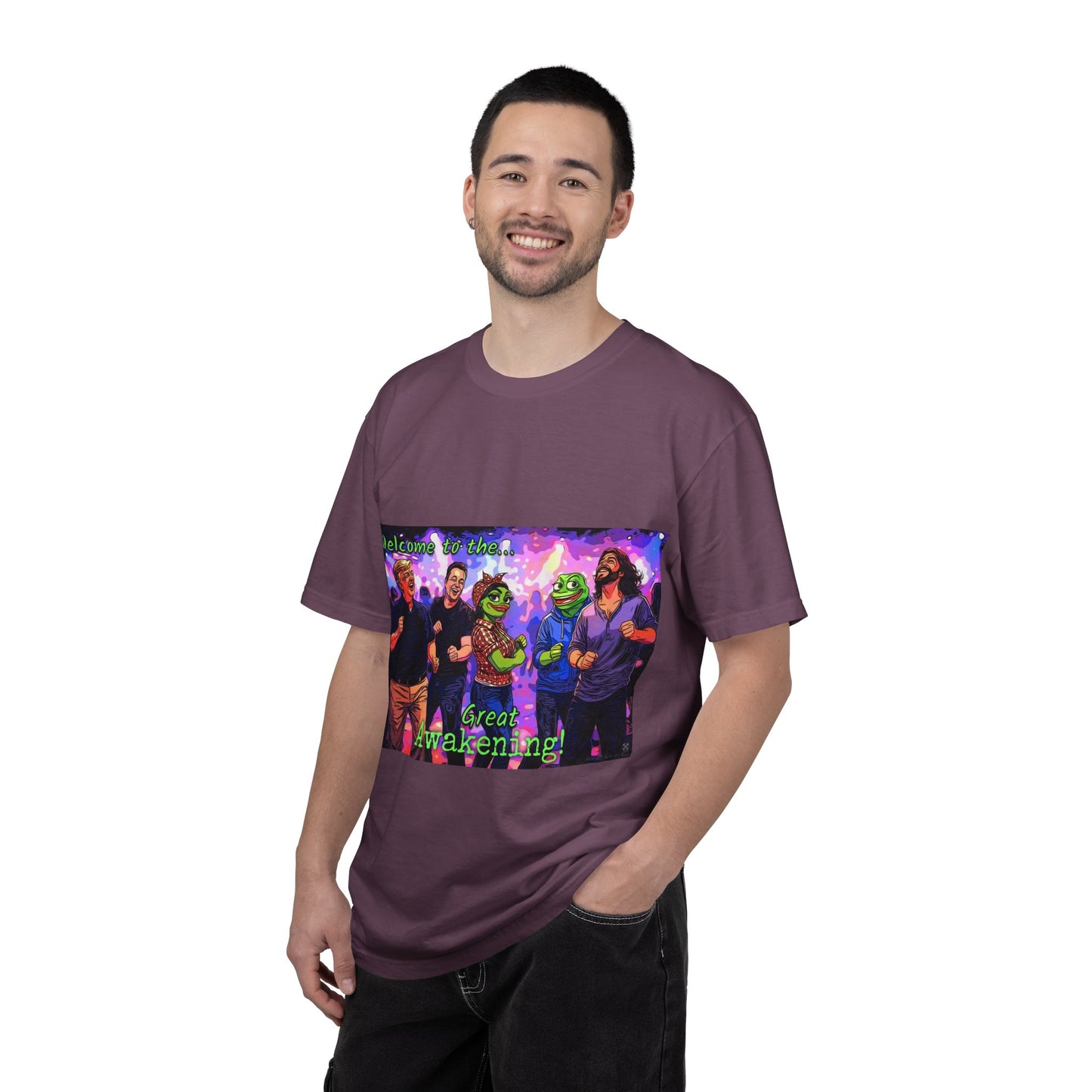 Great Awakening T-Shirt — Psychedelic Pepe & Friends Graphic Tee