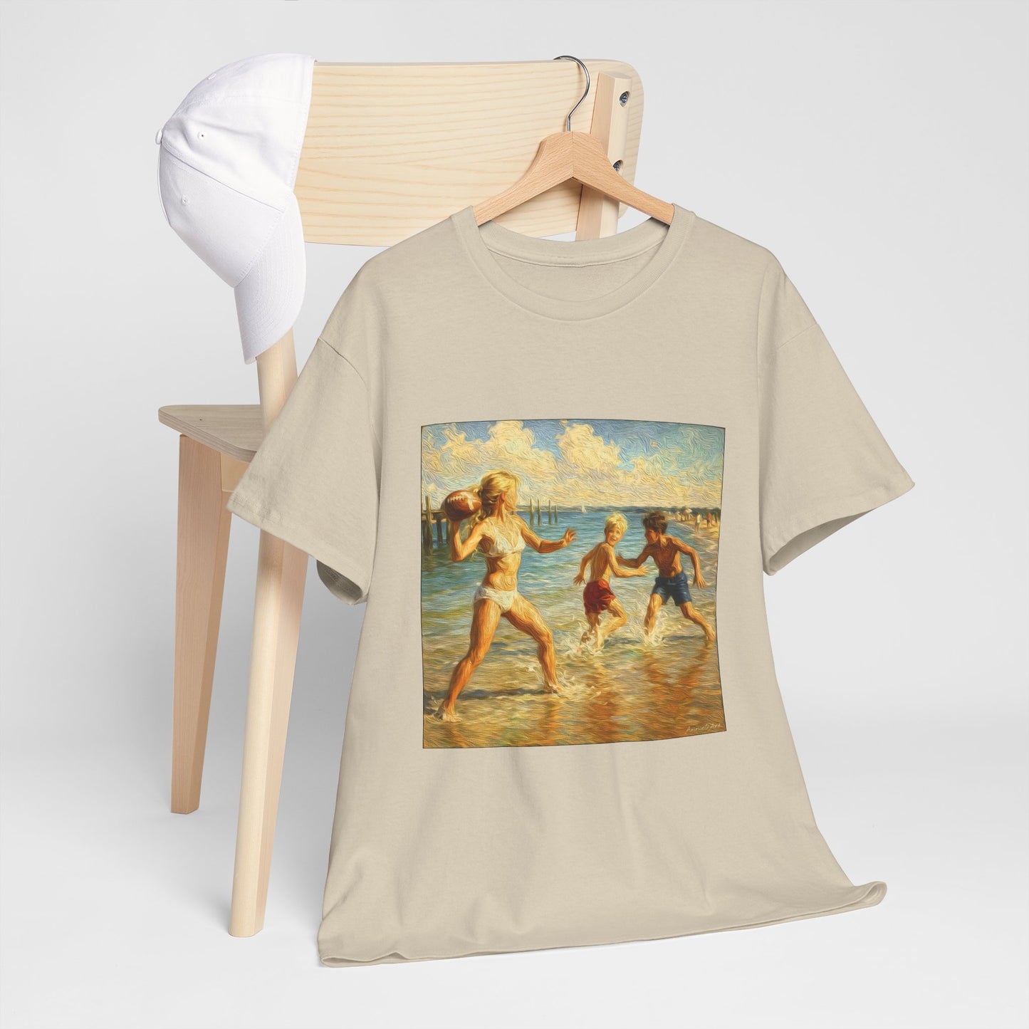 Vintage Beach T‑Shirt — 'Honeysuckle Lodge: 50+ Years of Endless Summer' Retro Seaside Tee