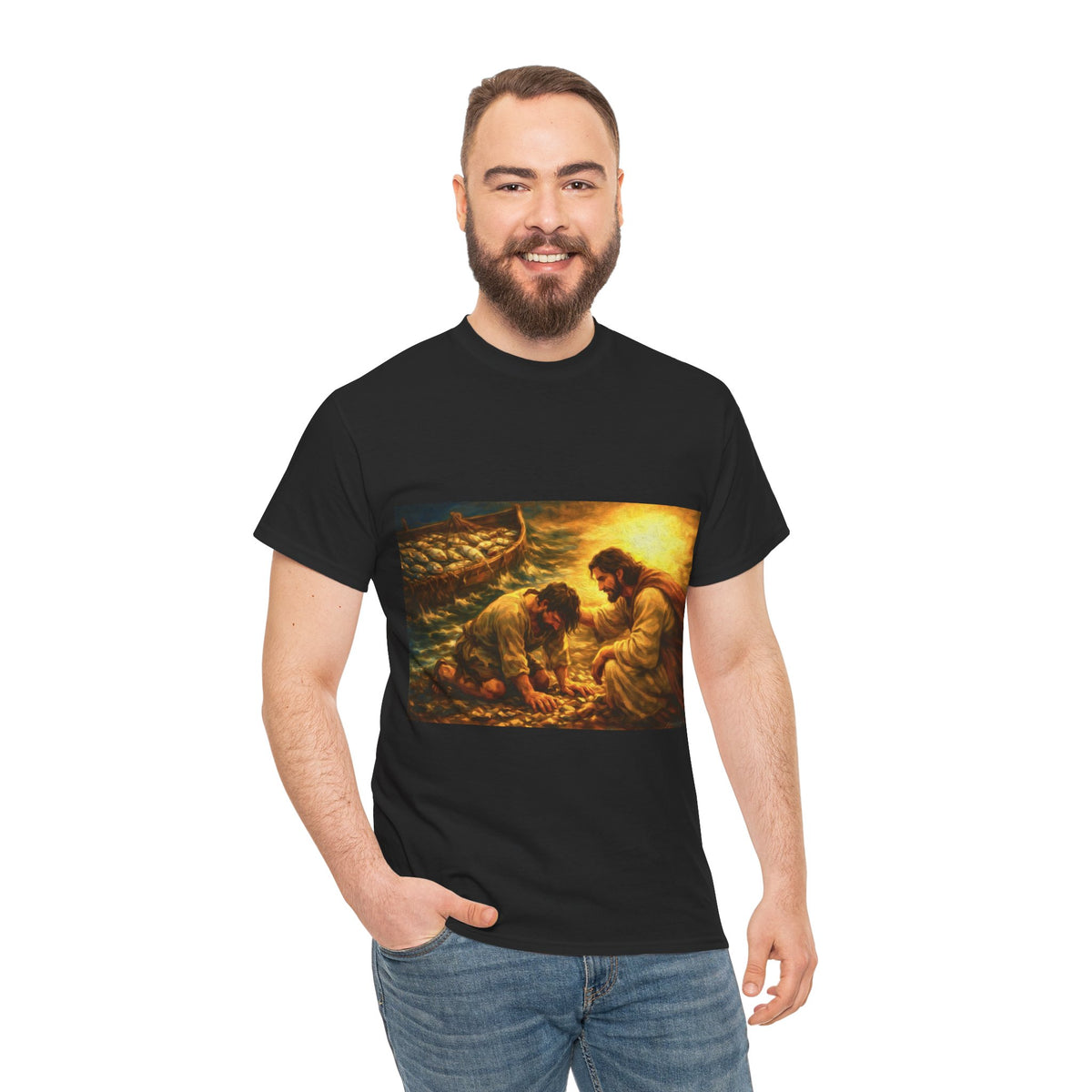 Jesus Calling Peter T-Shirt – Christian Faith Graphic Tee for Men & Women