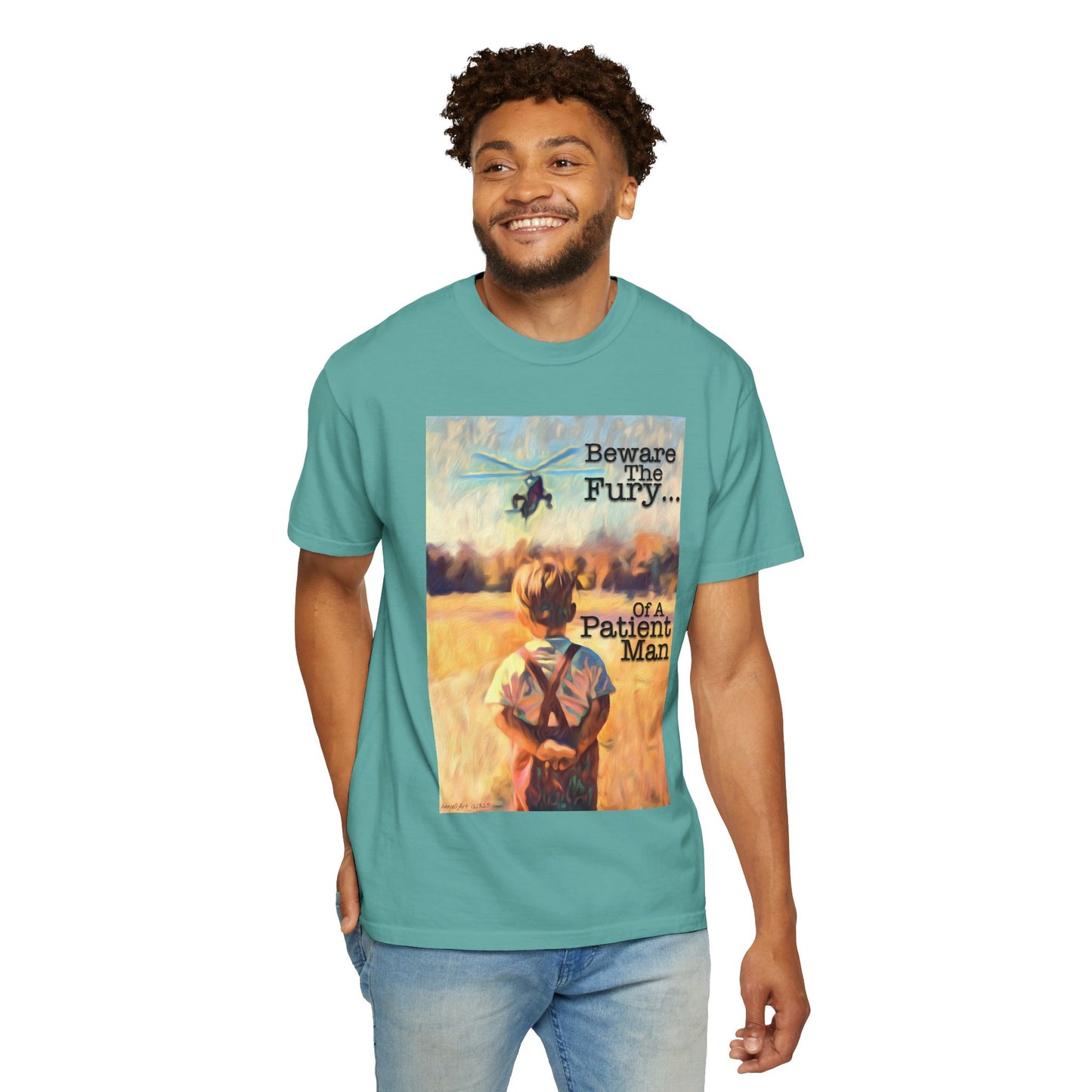 JFK Jr Beware The Fury Of A Patient Man T-Shirt — Vintage Tee