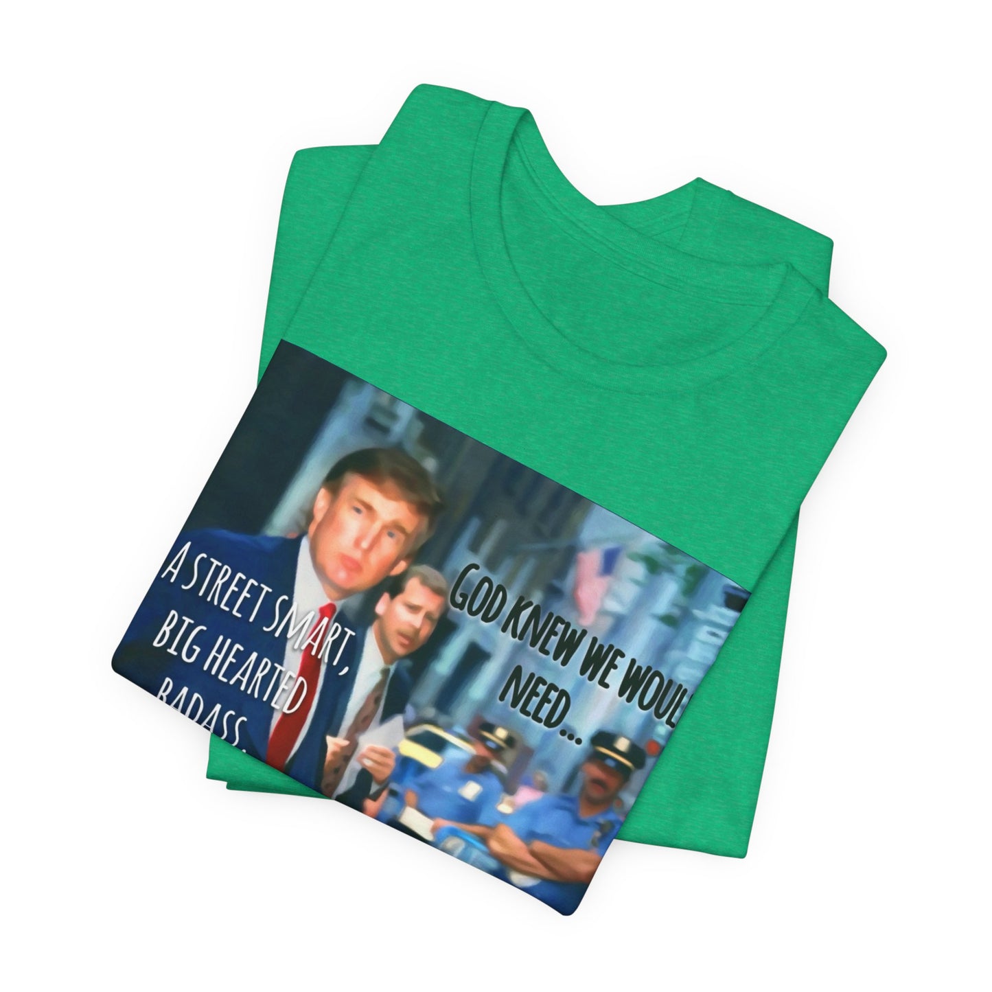 New Yorker Tribute T-Shirt — "So God Gave Us a New Yorker" Graphic Tee