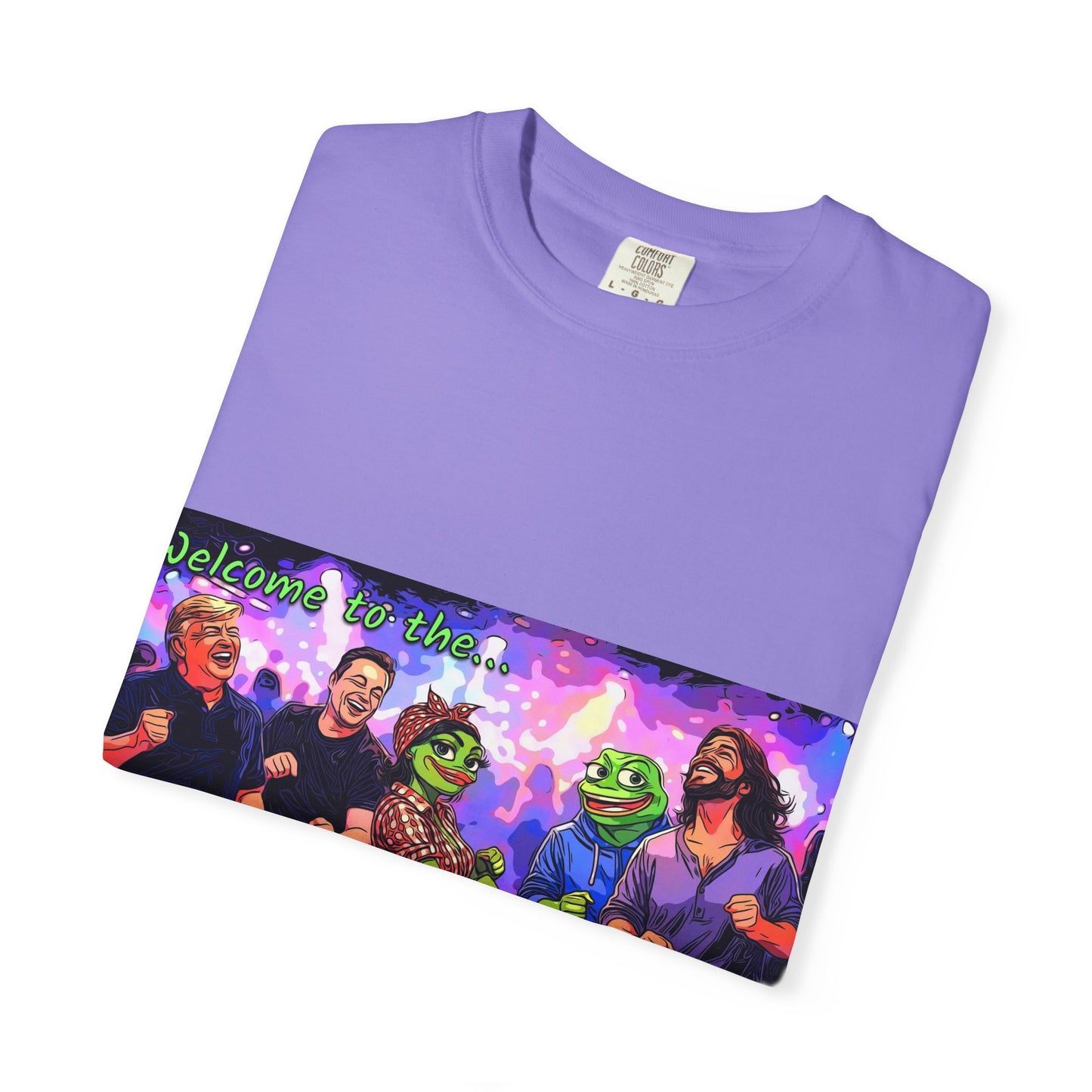 Great Awakening T-Shirt — Psychedelic Pepe & Friends Graphic Tee