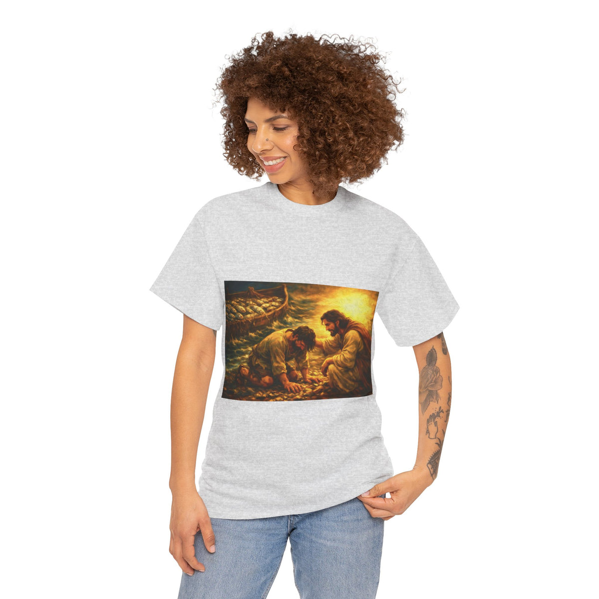 Jesus Calling Peter T-Shirt – Christian Faith Graphic Tee for Men & Women