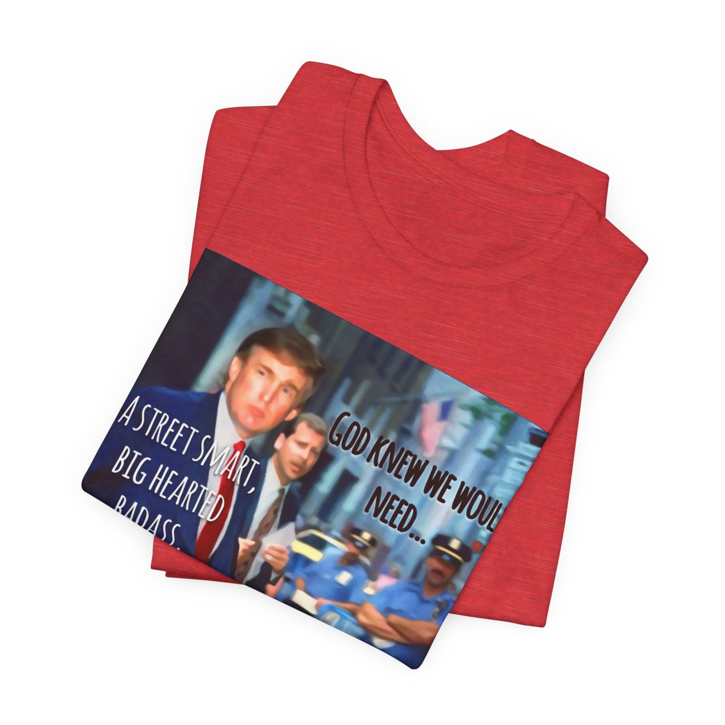 New Yorker Tribute T-Shirt — "So God Gave Us a New Yorker" Graphic Tee