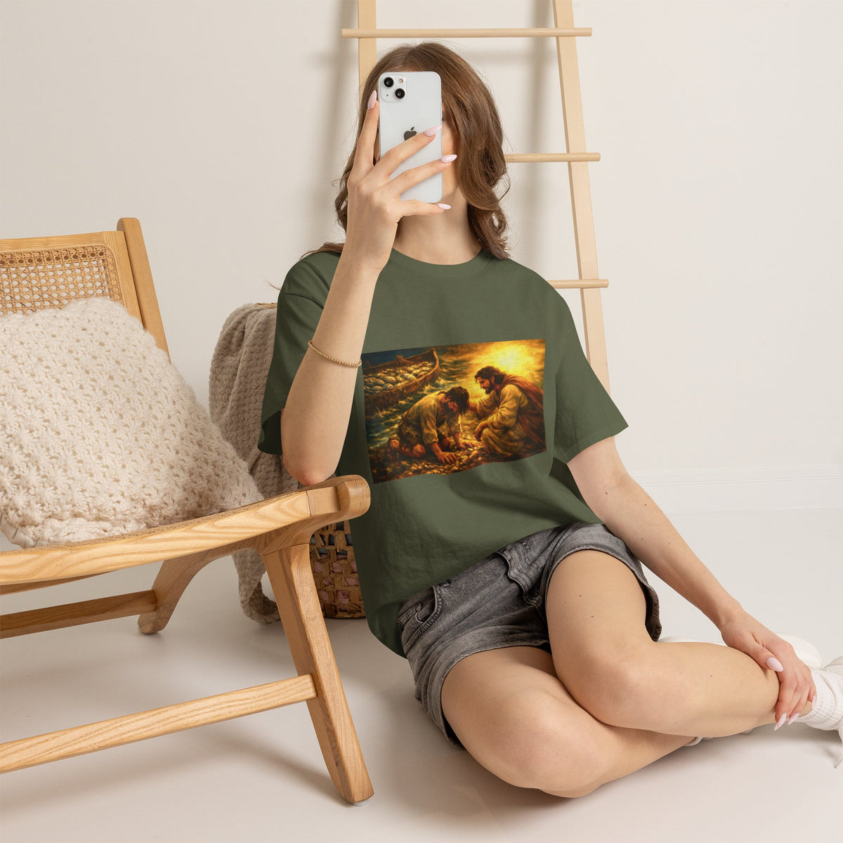 Jesus Calling Peter T-Shirt – Christian Faith Graphic Tee for Men & Women