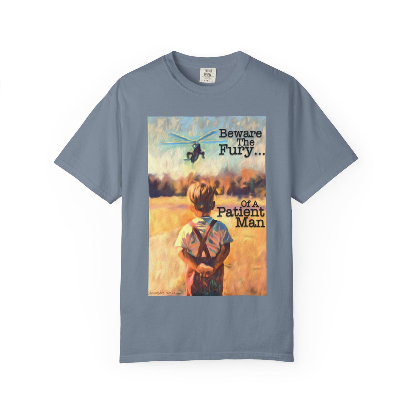 JFK Jr Beware The Fury Of A Patient Man T-Shirt — Vintage Tee