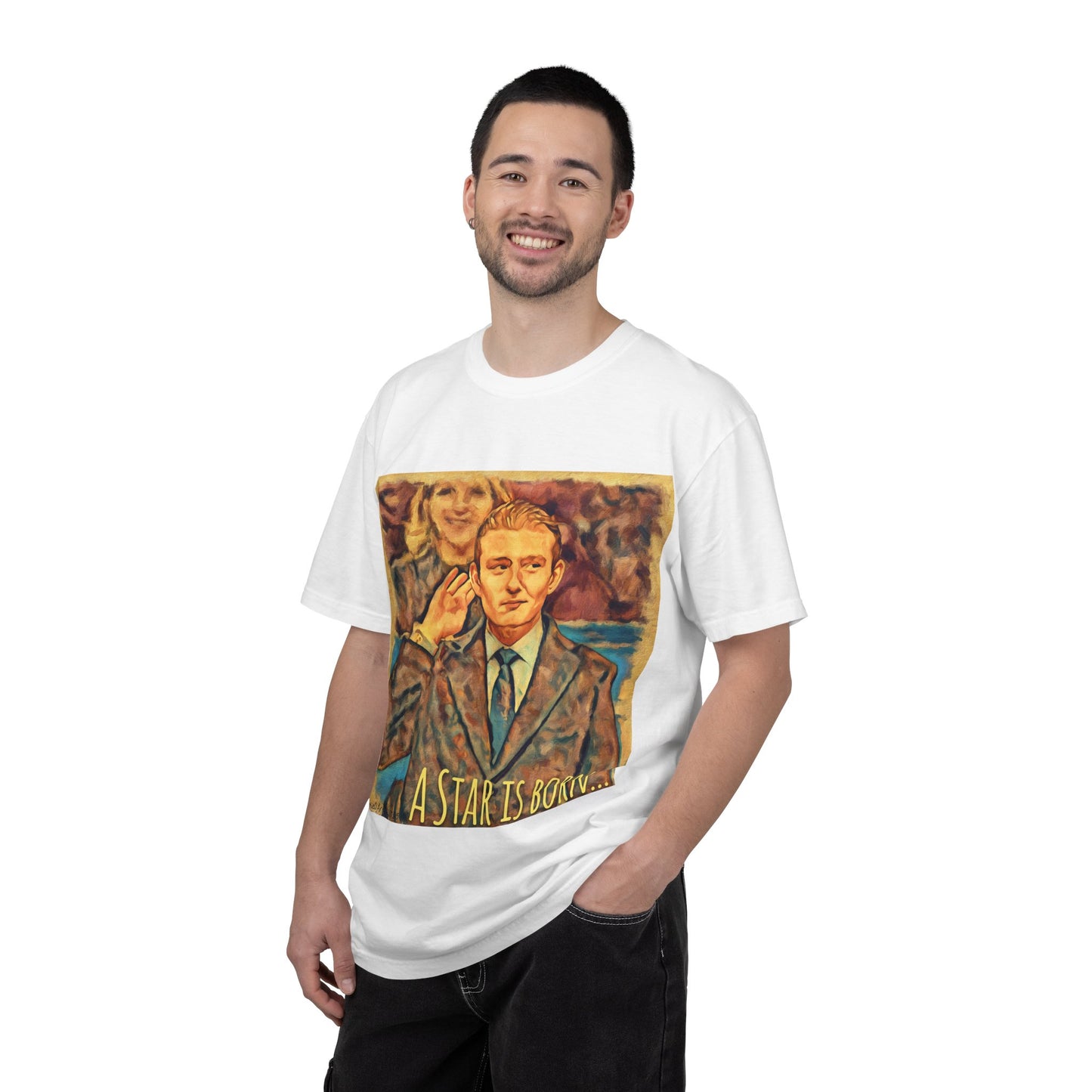 Barron’s “A Star Is Born” T-Shirt — Vintage Portrait Graphic Tee