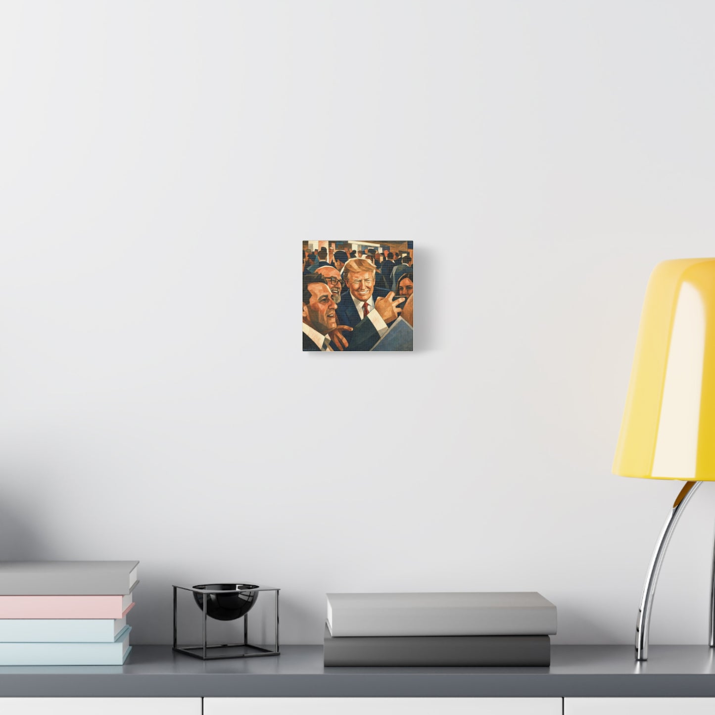 Trump Man of the People Portrait Canvas