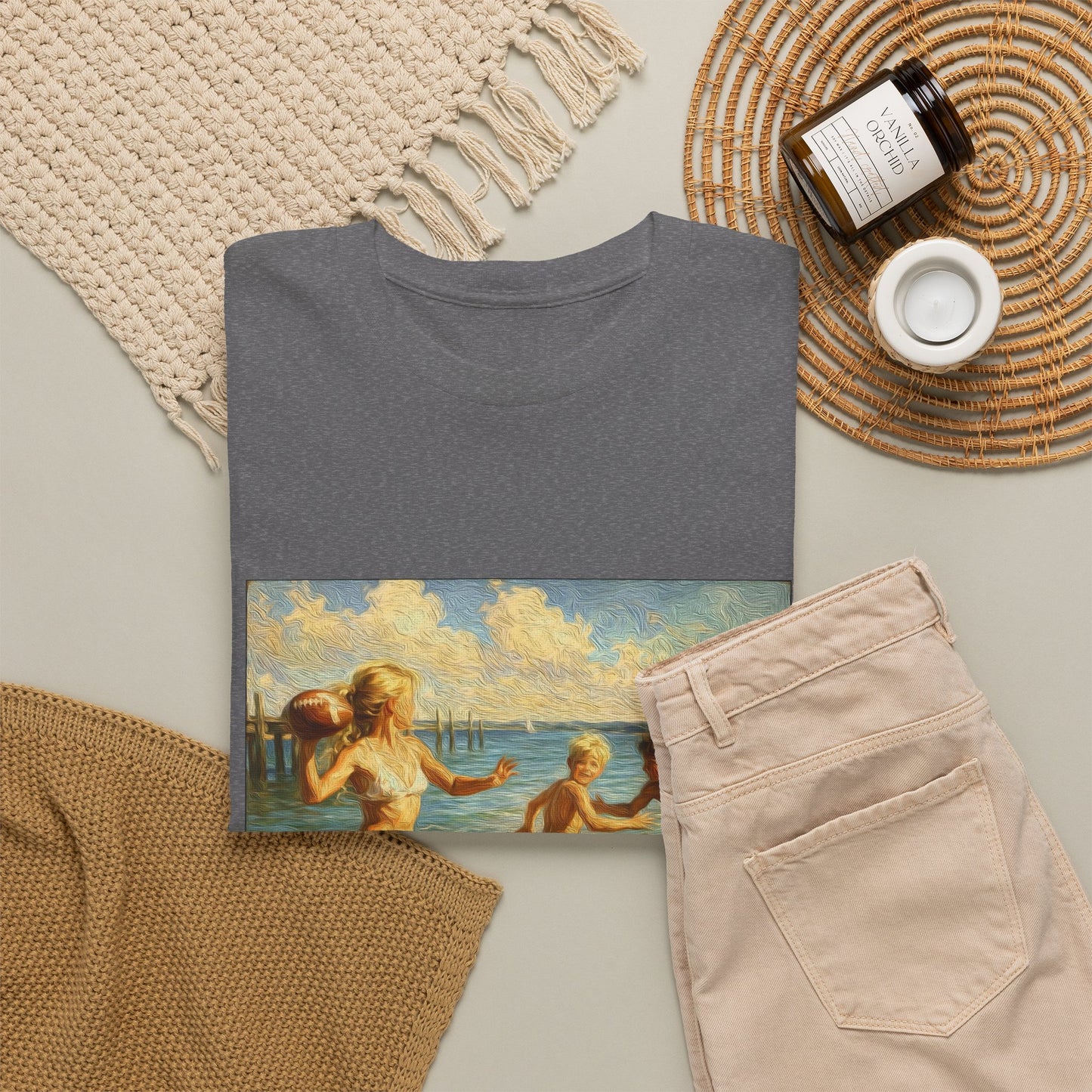 Vintage Beach T‑Shirt — 'Honeysuckle Lodge: 50+ Years of Endless Summer' Retro Seaside Tee