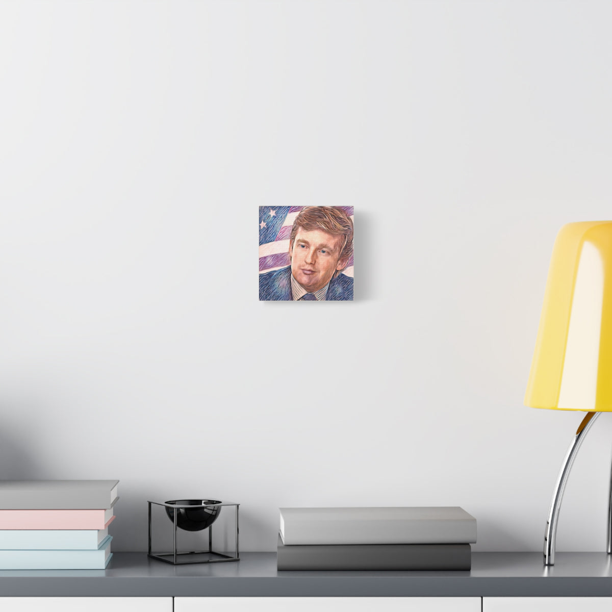 Trump Patriotic Portrait Canvas